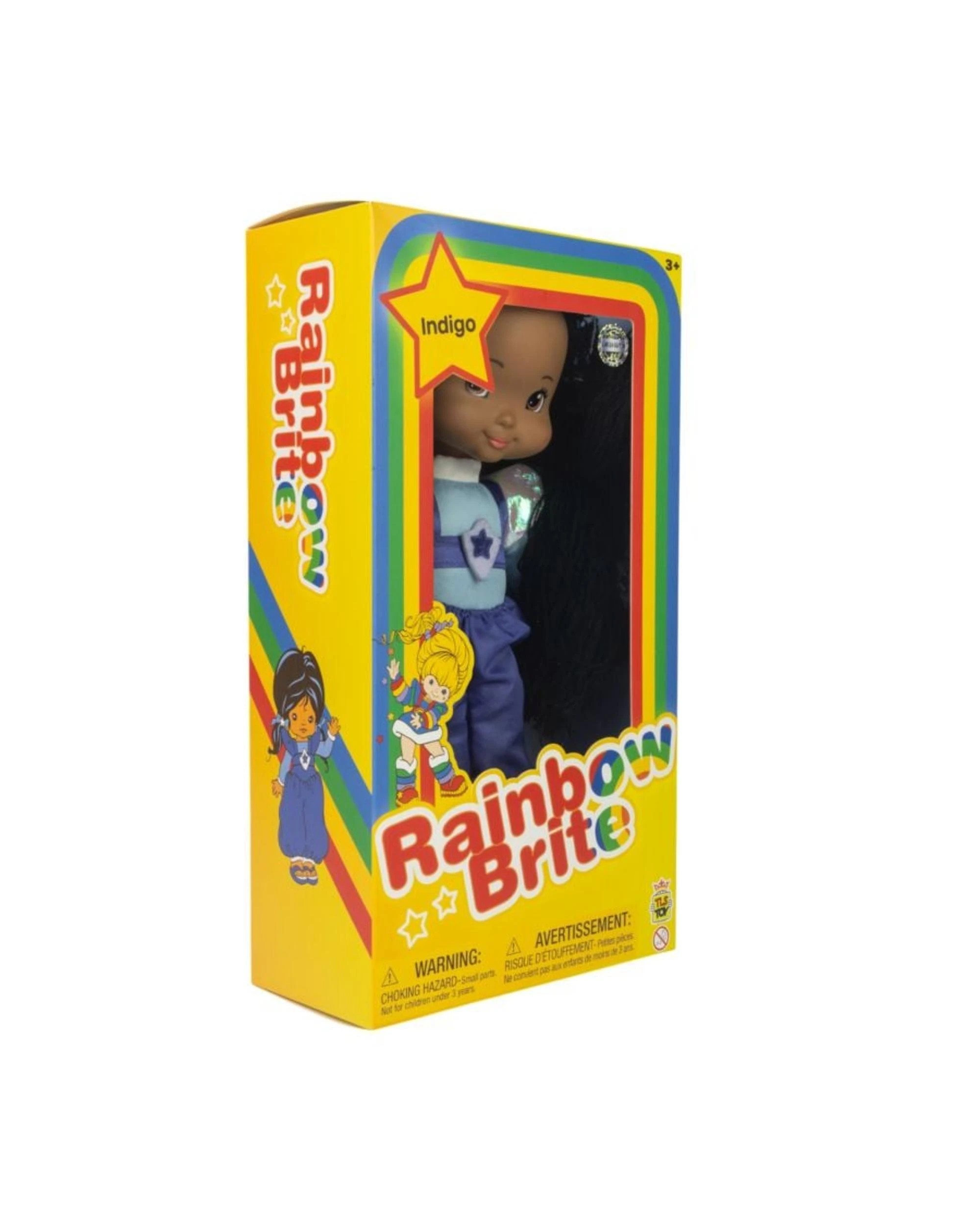 6 Rainbow Brite Indigo 12 inch Plush Doll, 6 of 7