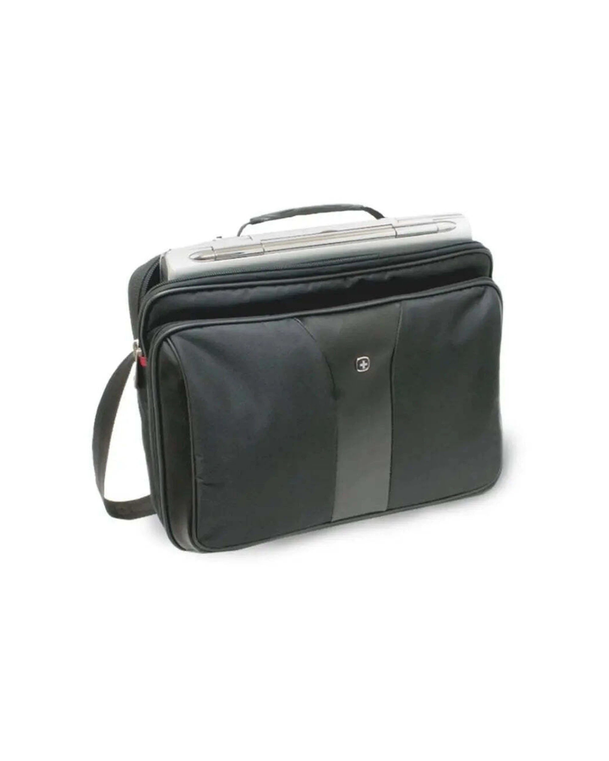 4 Wenger Patriot 2-Piece Business Set with Comp-U-Roller & 15.4in Laptop Case for Travel - Black, 4 of 4