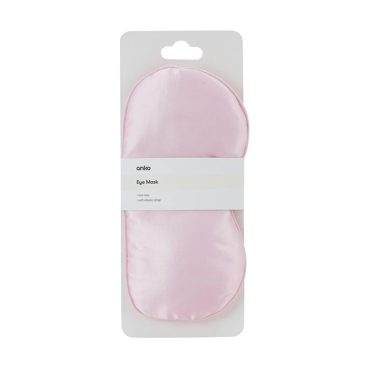 5 Eye Mask - Pink Satin, 5 of 5