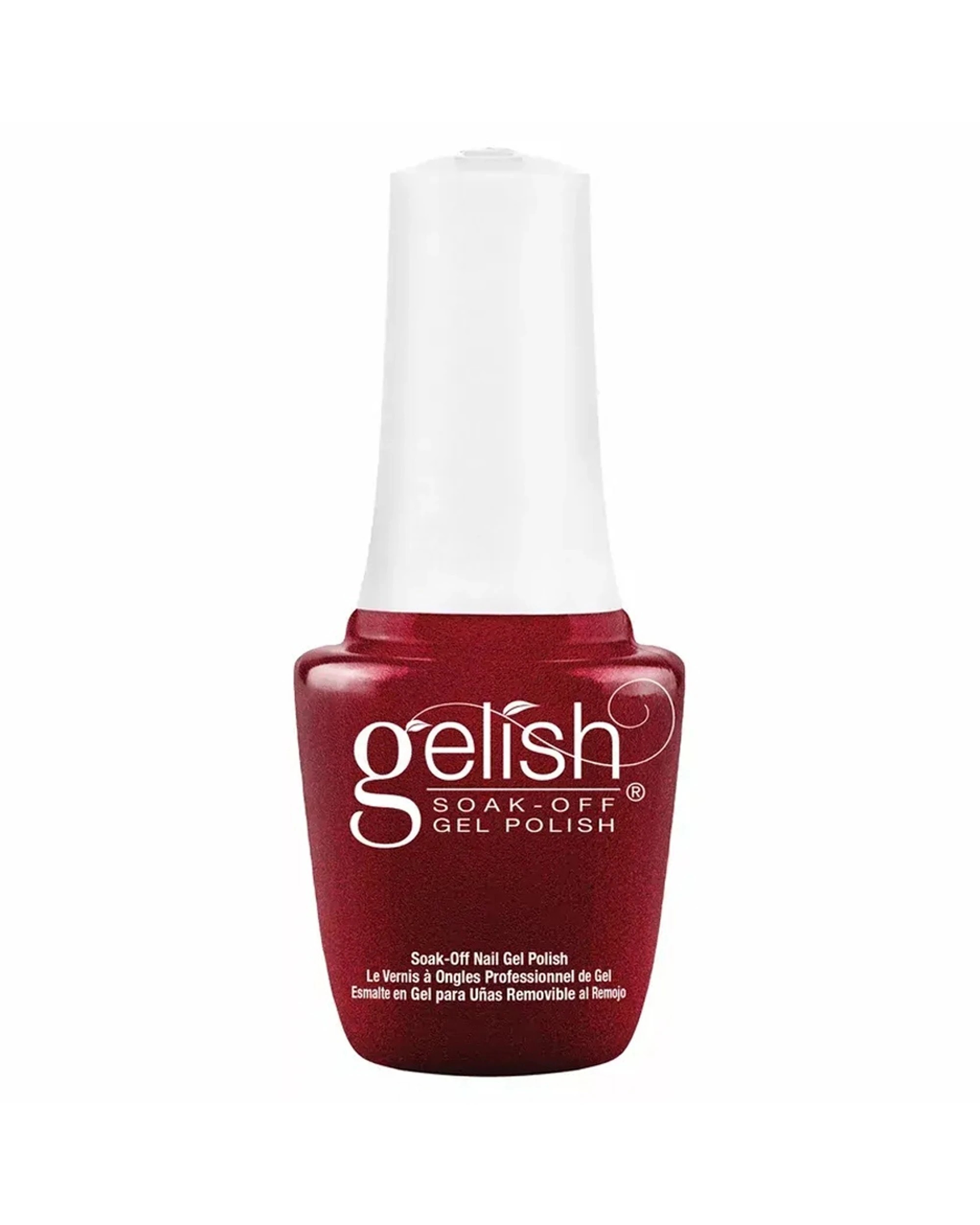 1 Gelish Mini UV LED Soak Off Gel Nail Polish Wonder Woman 9ml - Red, 1 of 2