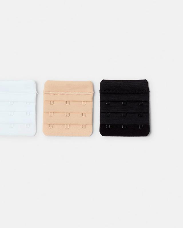3 Pack 3-Hook Bra Exte