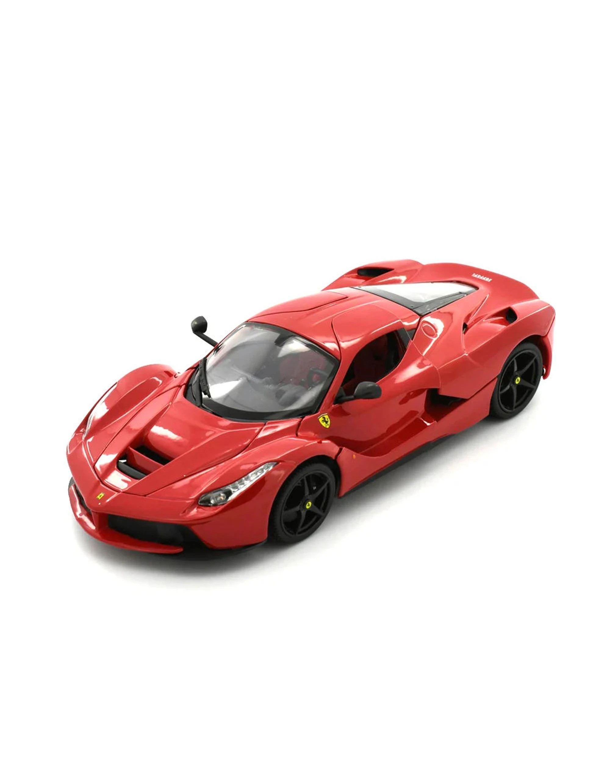 5 Bburago Race and Play 2013 Ferrari LaFerrari Red 1:18 Scale Diecast Vehicle, 5 of 10