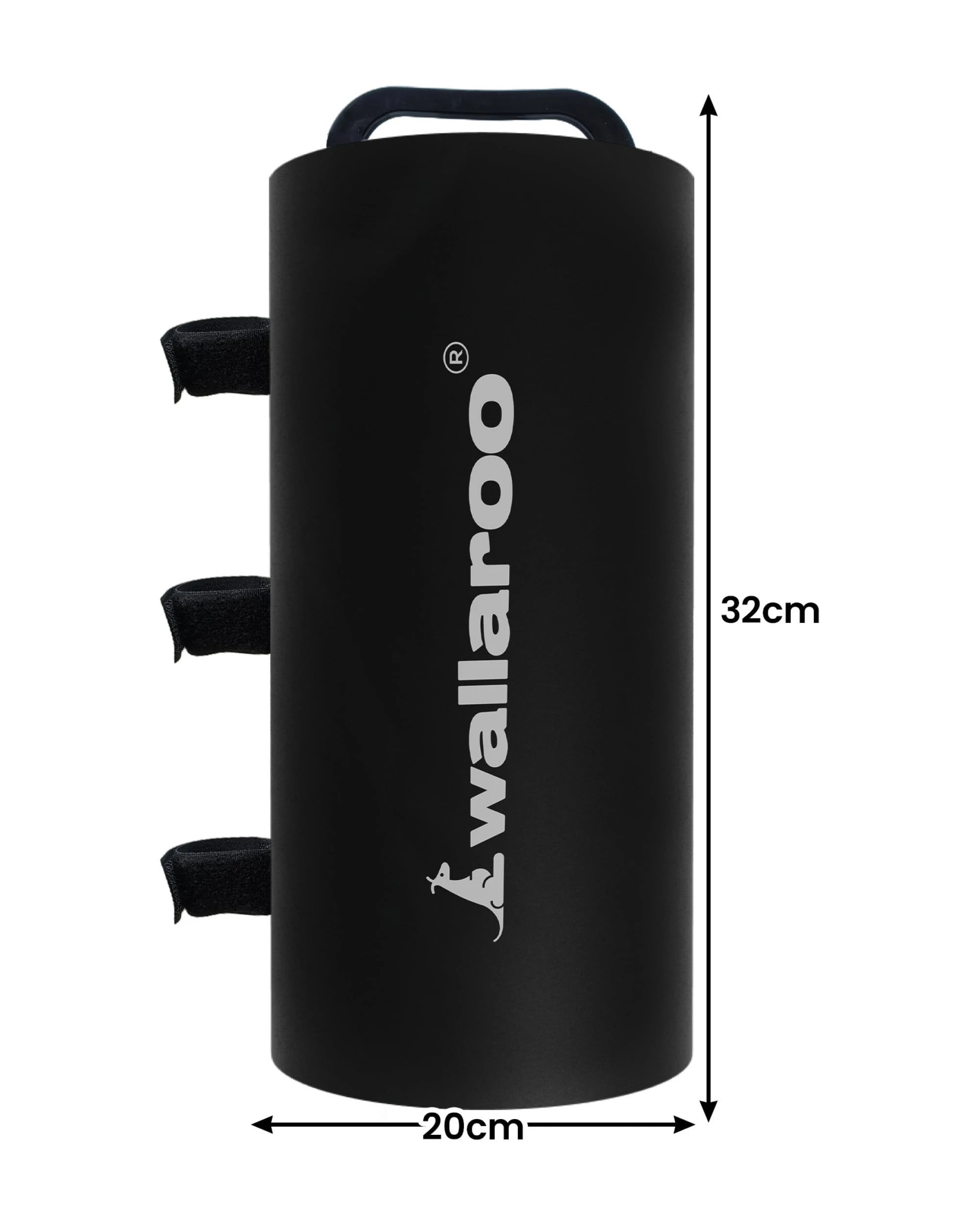 3 Wallaroo 4 Pcs Gazebo Pods Water Weight Bags Canopy Anchor 10L Market Stalls Tent Awnings Camping - Black, 3 of 8