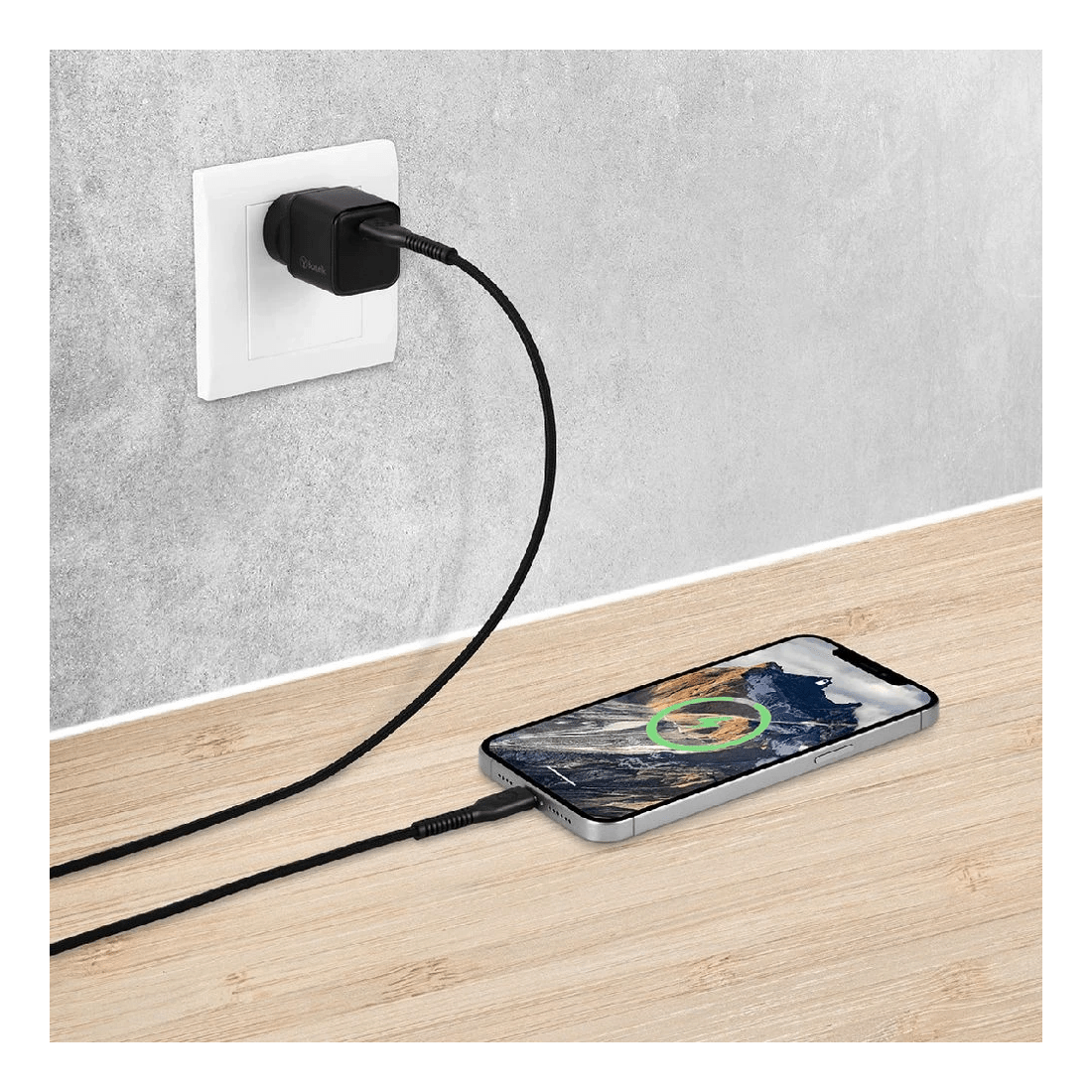 6 Bonelk Wall Charger USB-C 25w and Cable Black, 6 of 7