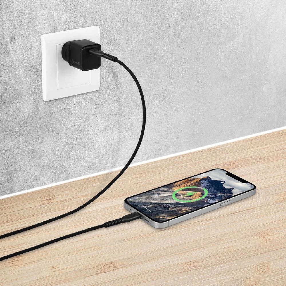 6 Bonelk Wall Charger USB-C 25w and Cable Black, 6 of 7