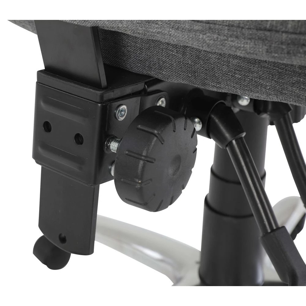 8 Washington Ergonomic Chair Grey Fabric, 8 of 10