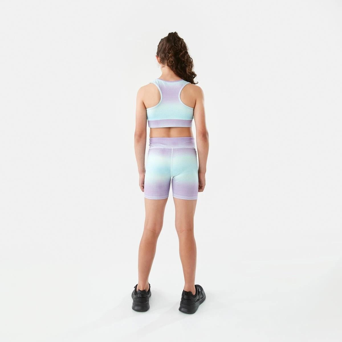6 Active Kids Ombre Bike Shorts Dots, 6 of 8