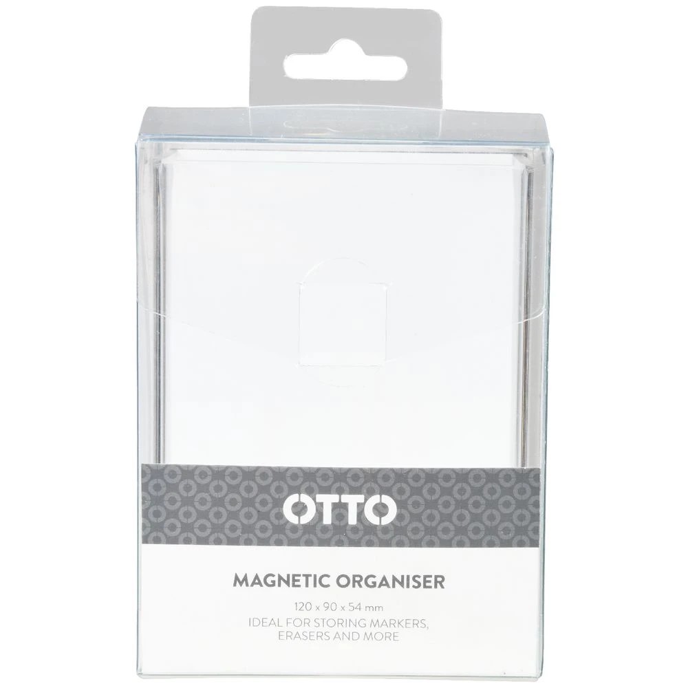 2 Otto Magnetic Organiser Small Transparent, 2 of 4