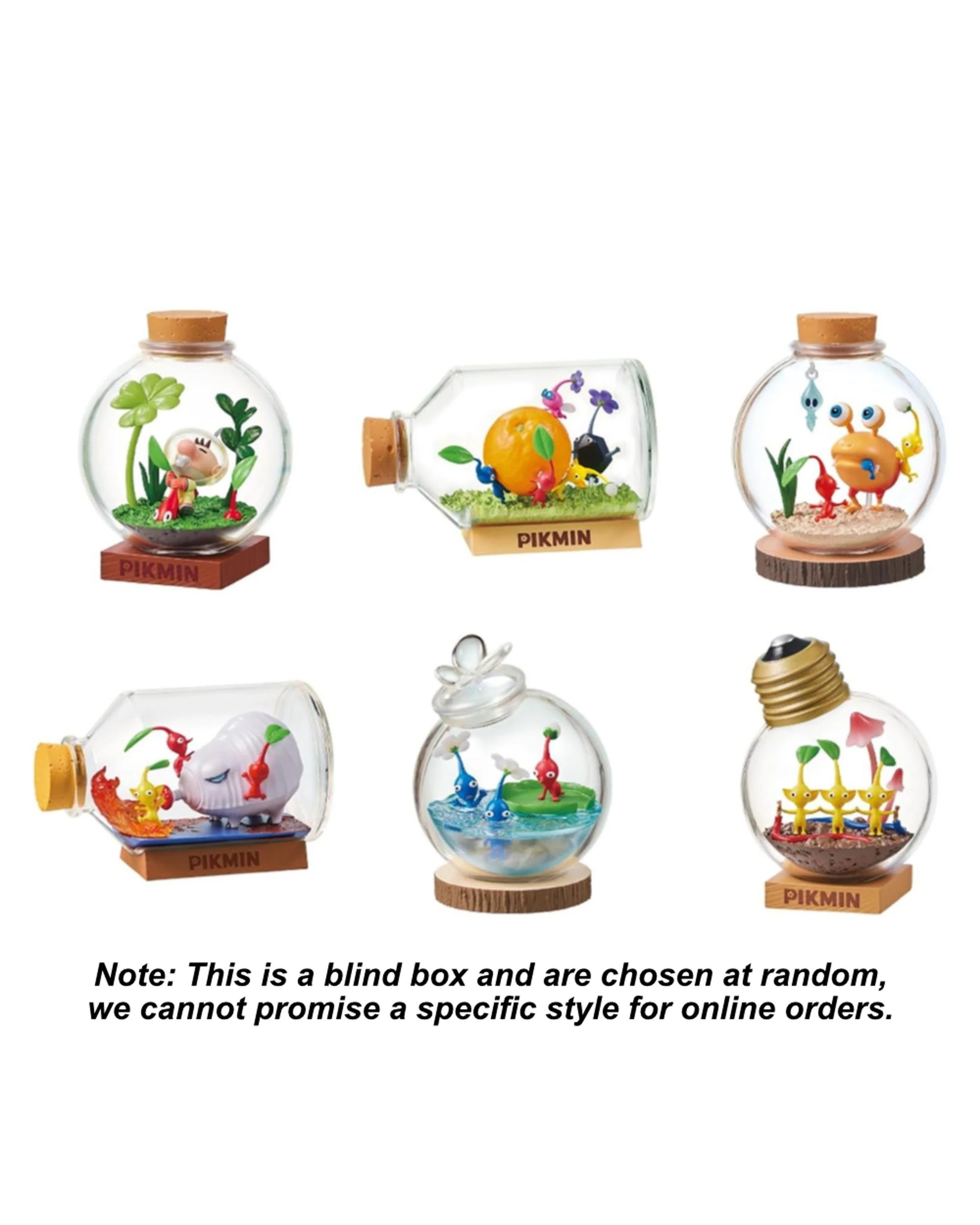 2 Re-Ment Pikmin Terrarium Collection Mini Figure Blind Box, 2 of 3