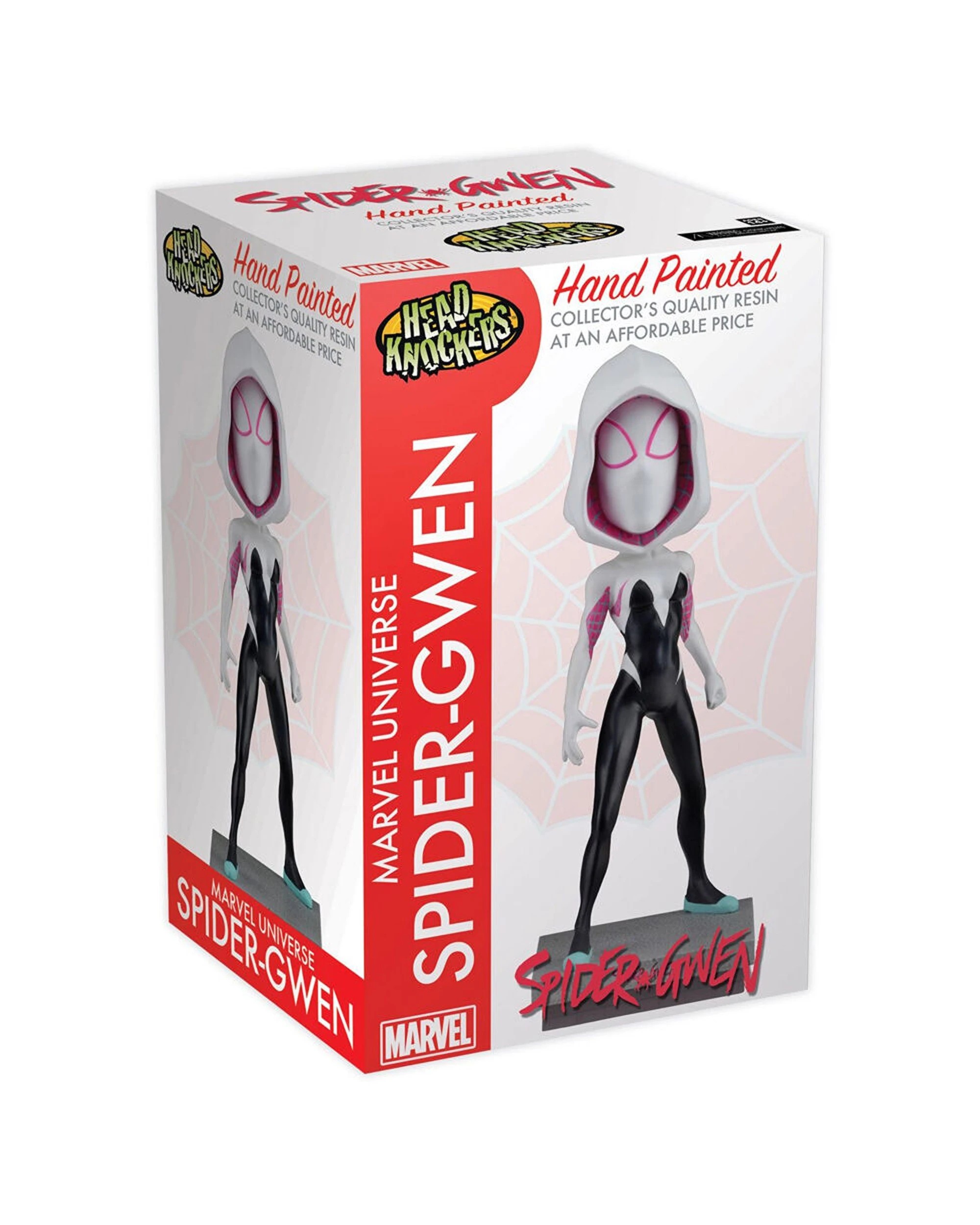 2 Marvel Comics Spider-Gwen Masked Head Knocker Action Figure Cold-Cast Resin - Multi, 2 of 3