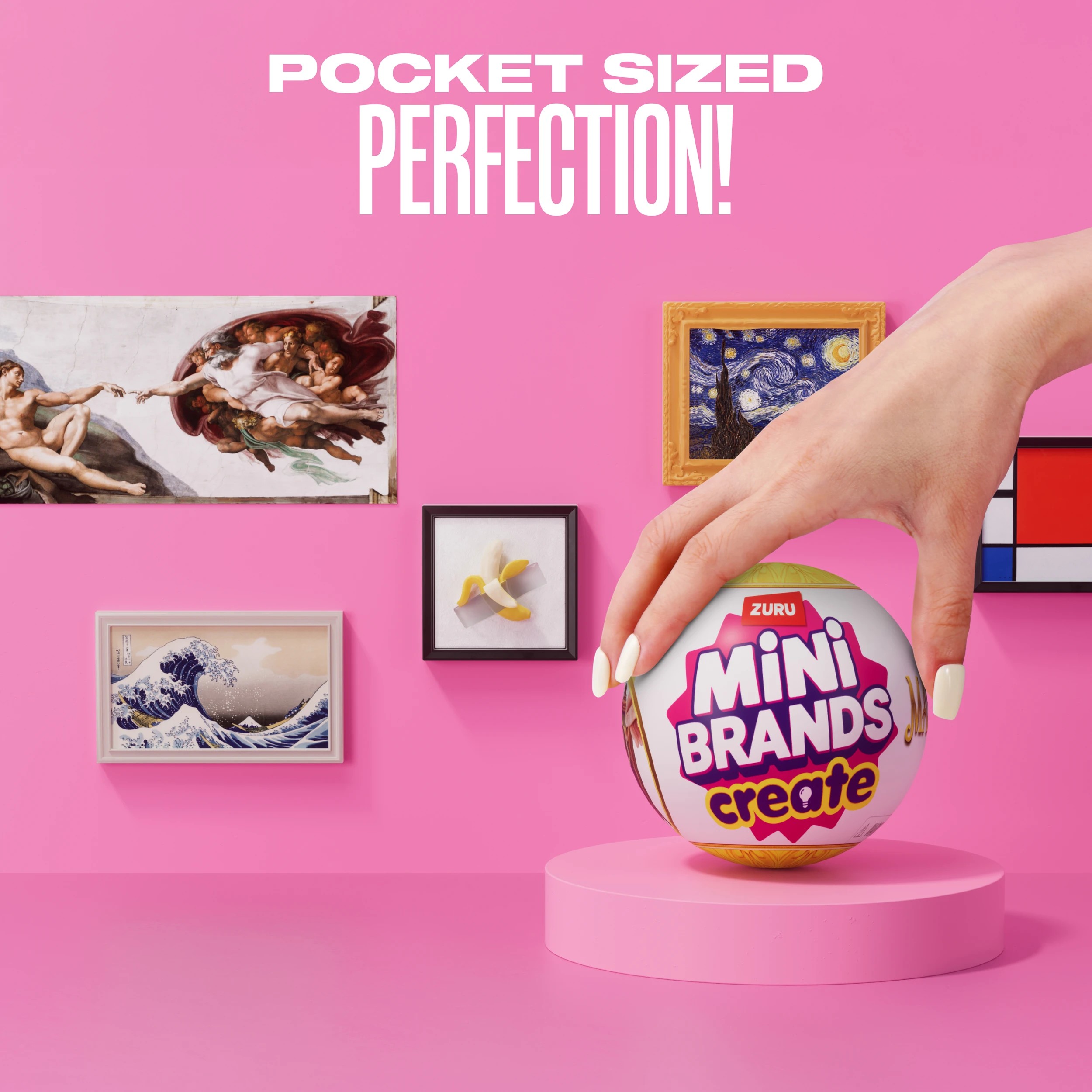 9 Zuru Mini Brands Create Mini Masterpieces Series 1 - Assorted, 9 of 10