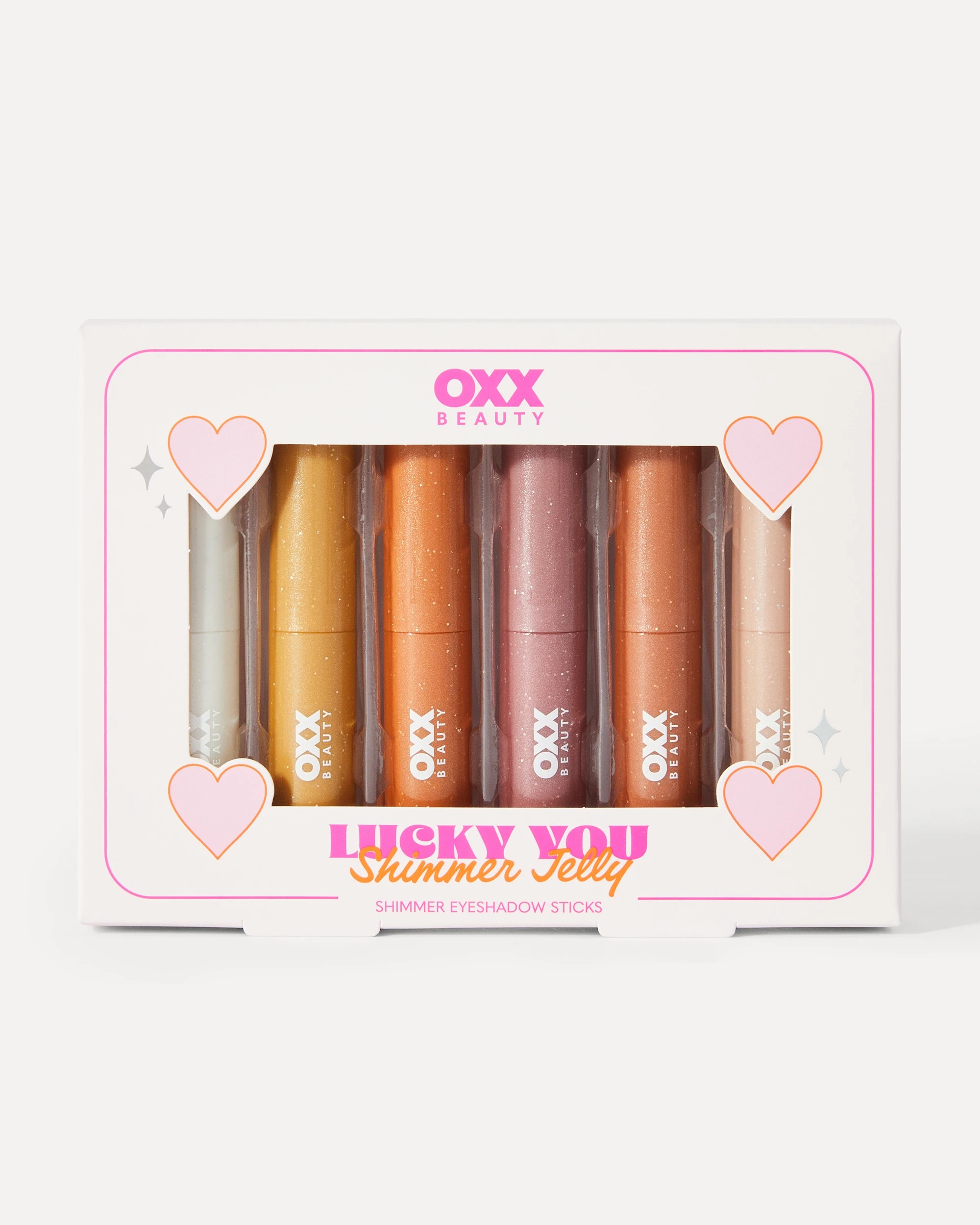 1 OXX Beauty 6 Piece Lucky You Shimer Jelly Eyeshadow Sticks, 1 of 5