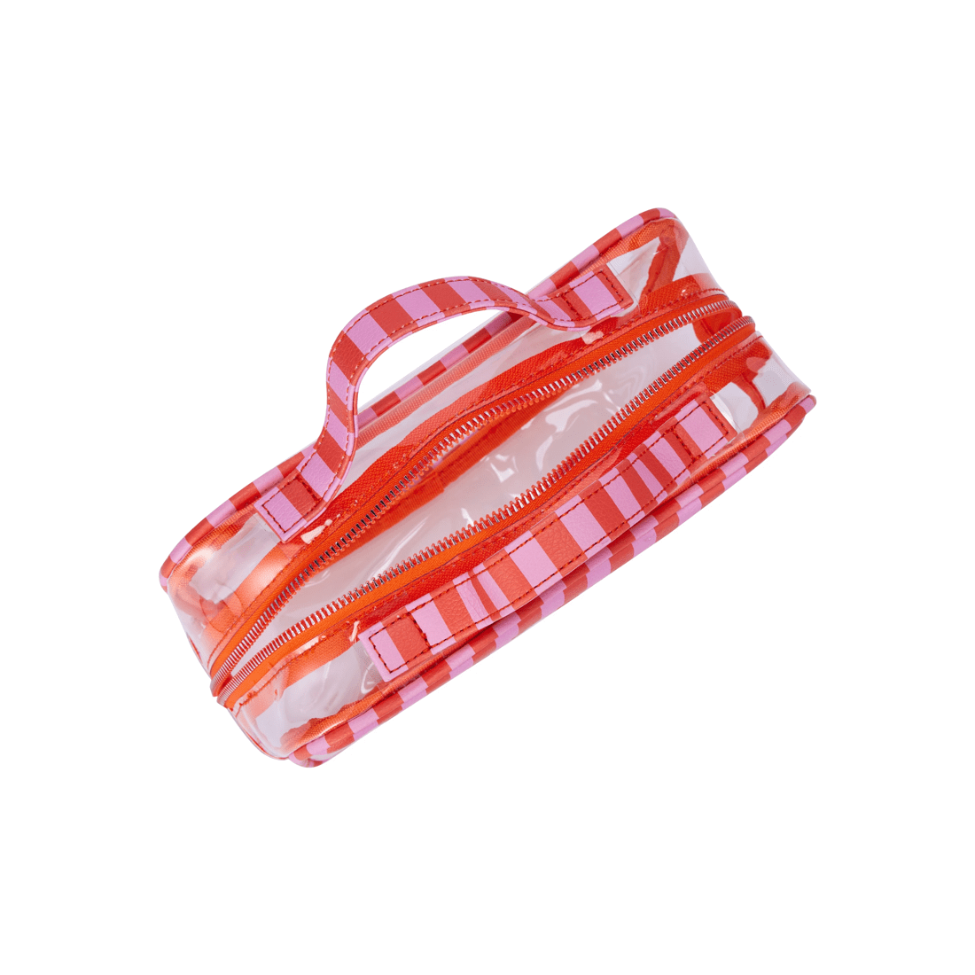 2 OXX Cosmetics Makeup Bag - Pink and Orange, 2 of 4