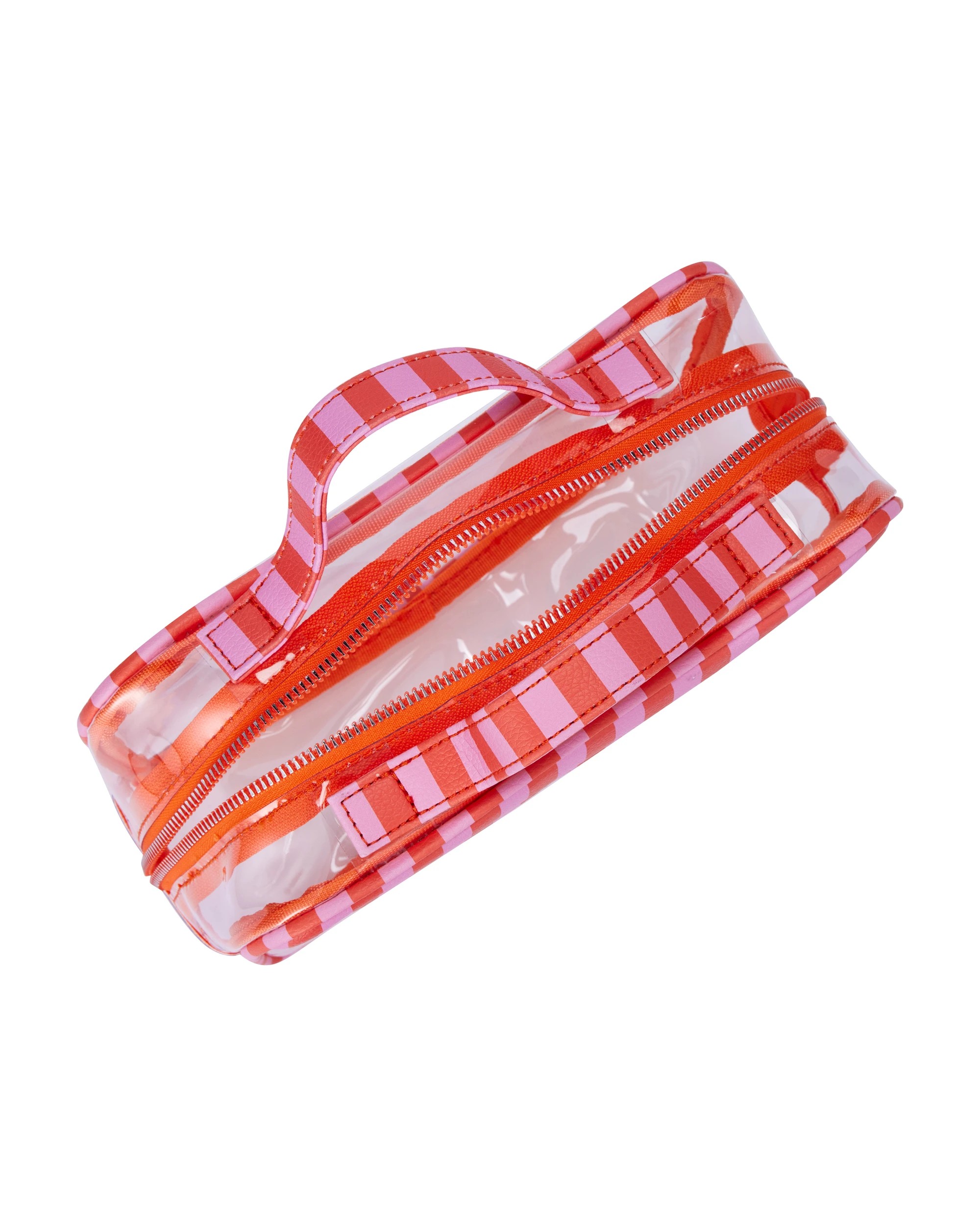 2 OXX Cosmetics Makeup Bag - Pink and Orange, 2 of 4