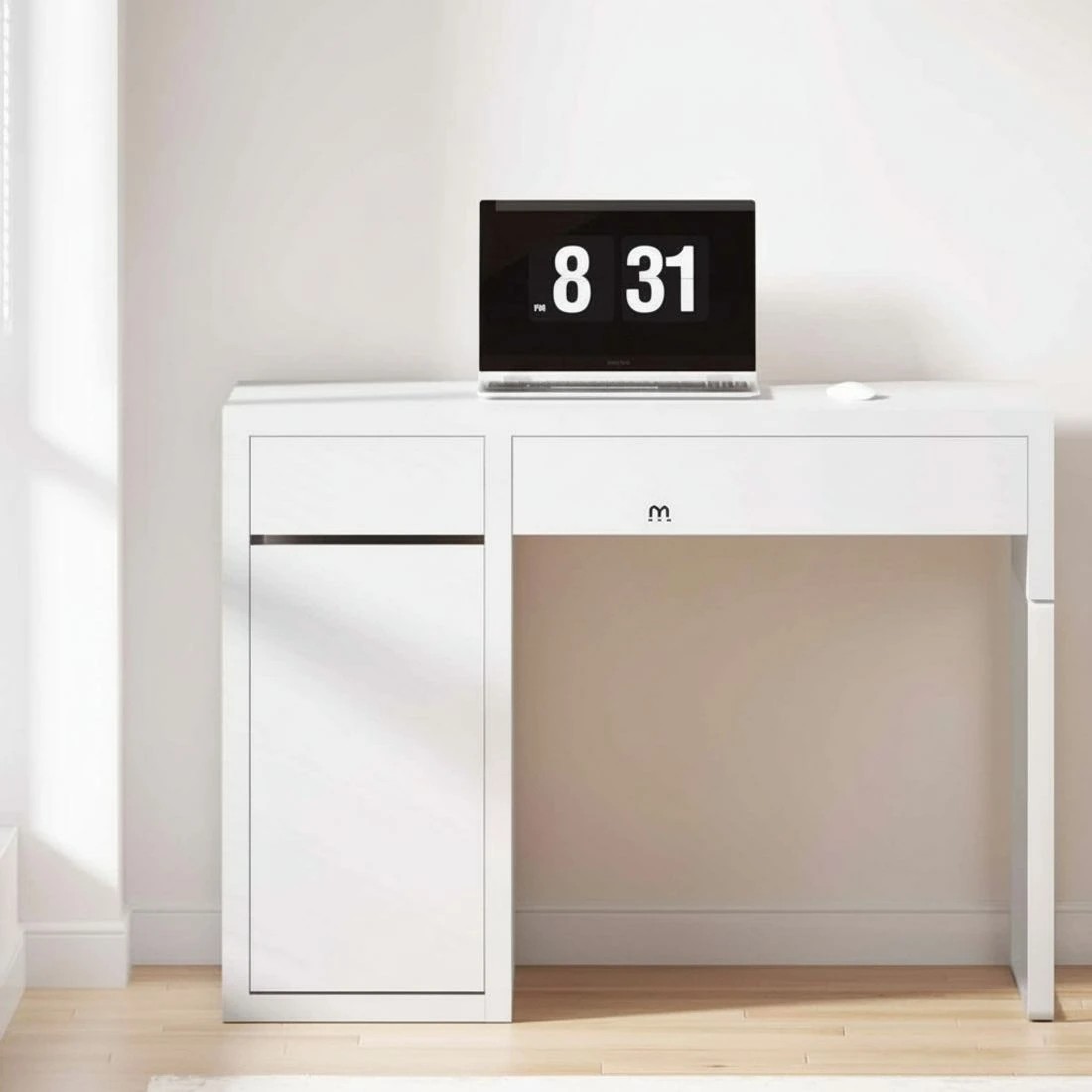 7 Artiss Computer Desk Drawer Cabinet - White, 7 of 7