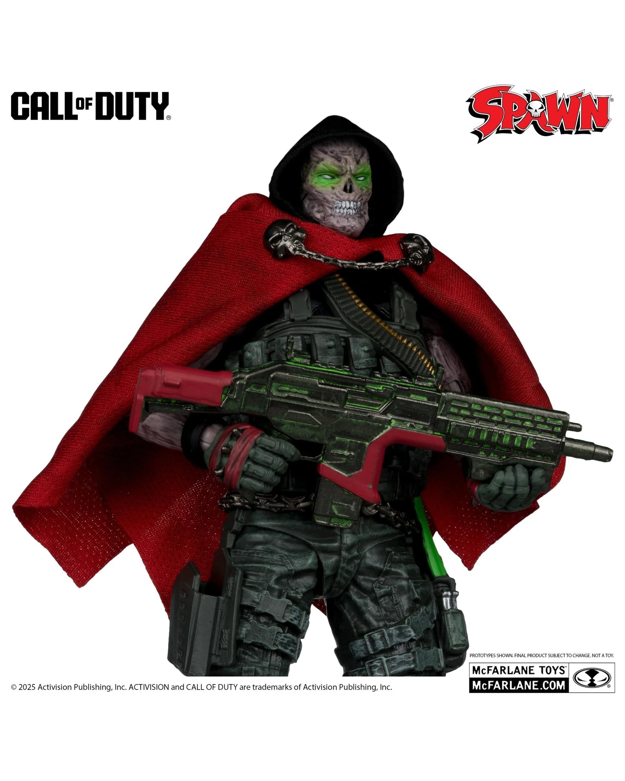 4 McFarlane Spawn Call of Duty Burned Spawn 7 inch Action Figure, 4 of 8