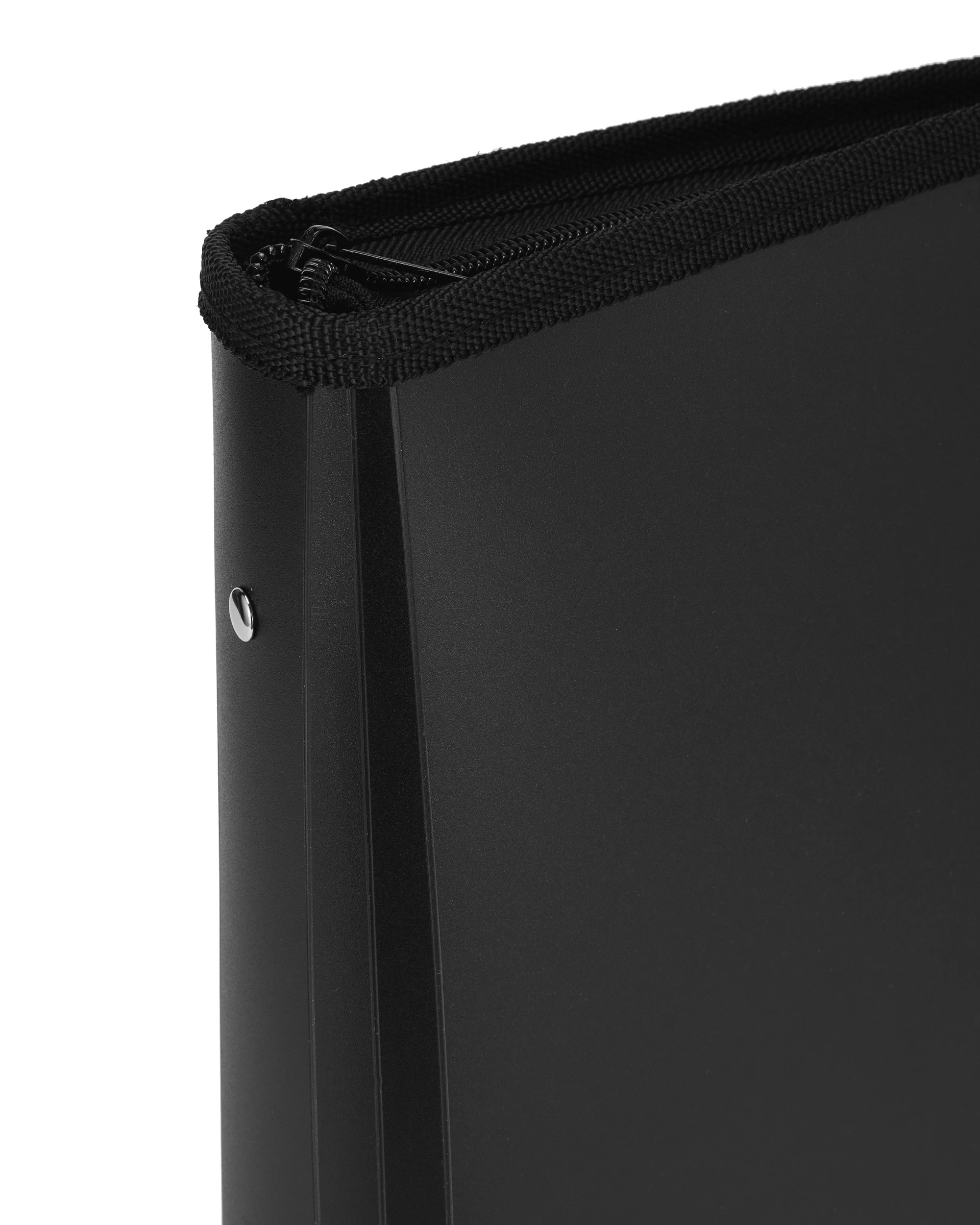 6 2D Zipper Binder - Black, 6 of 7