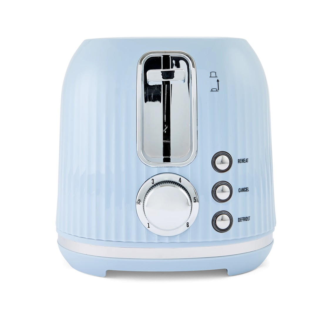 4 2 Slice Retro Toaster - Blue, 4 of 8
