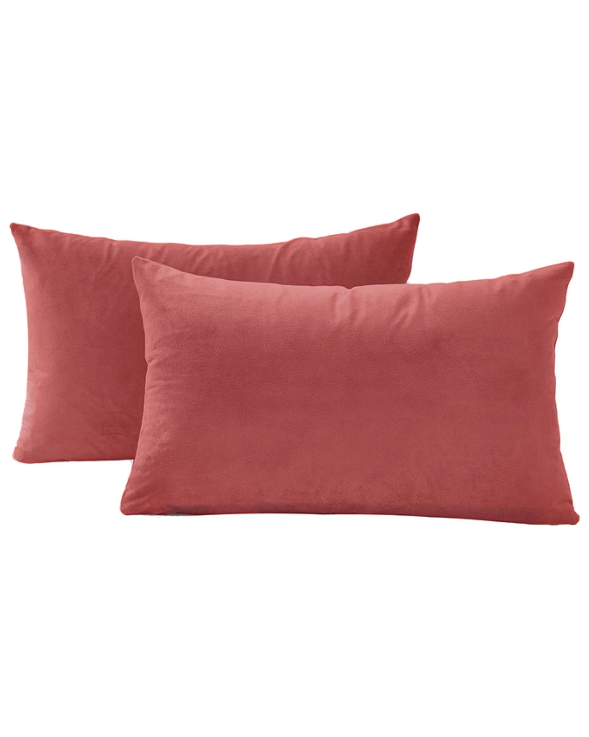 1 Gioia Casa 2-Pack Velvet Cushion Covers 30x50cm - Marsala, 1 of 1