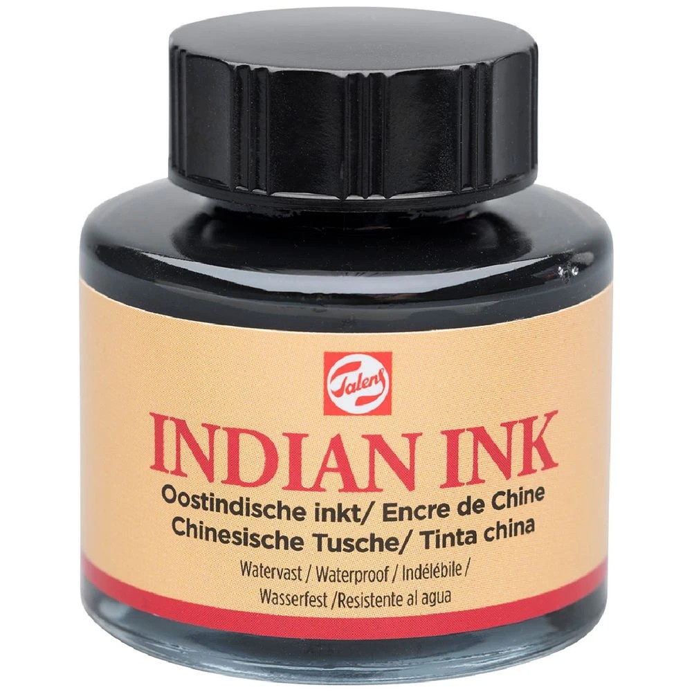 1 Talens Indian Ink 30mL Black, 1 of 1
