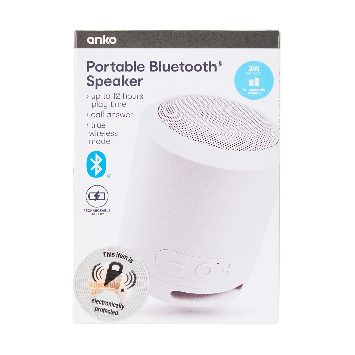10 Portable Bluetooth Speaker - Silver, 10 of 10
