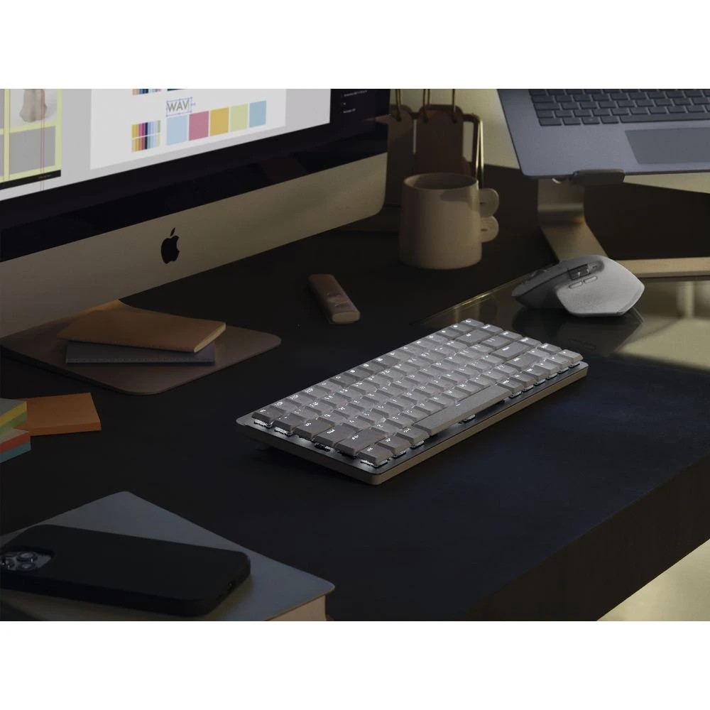 7 Logitech MX Mechanical Mini for Mac Wireless Keyboard Grey, 7 of 7