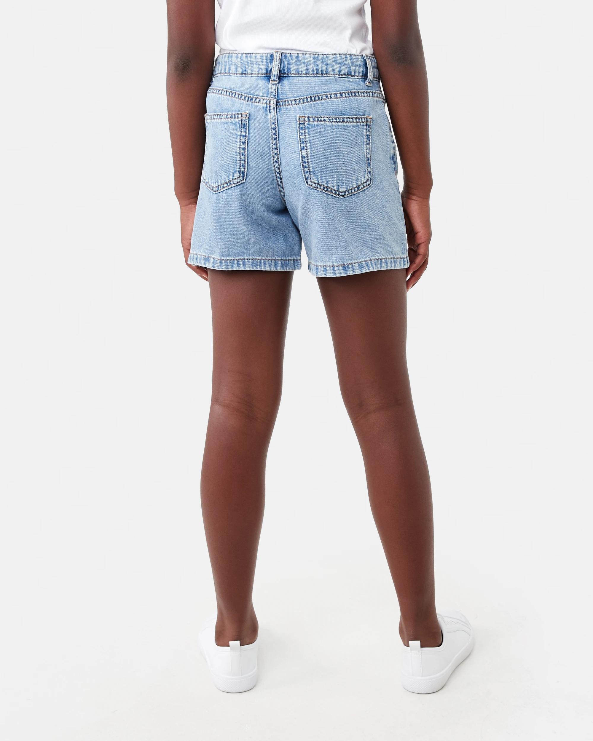 2 Diamante Denim Shorts Light Wash, 2 of 8