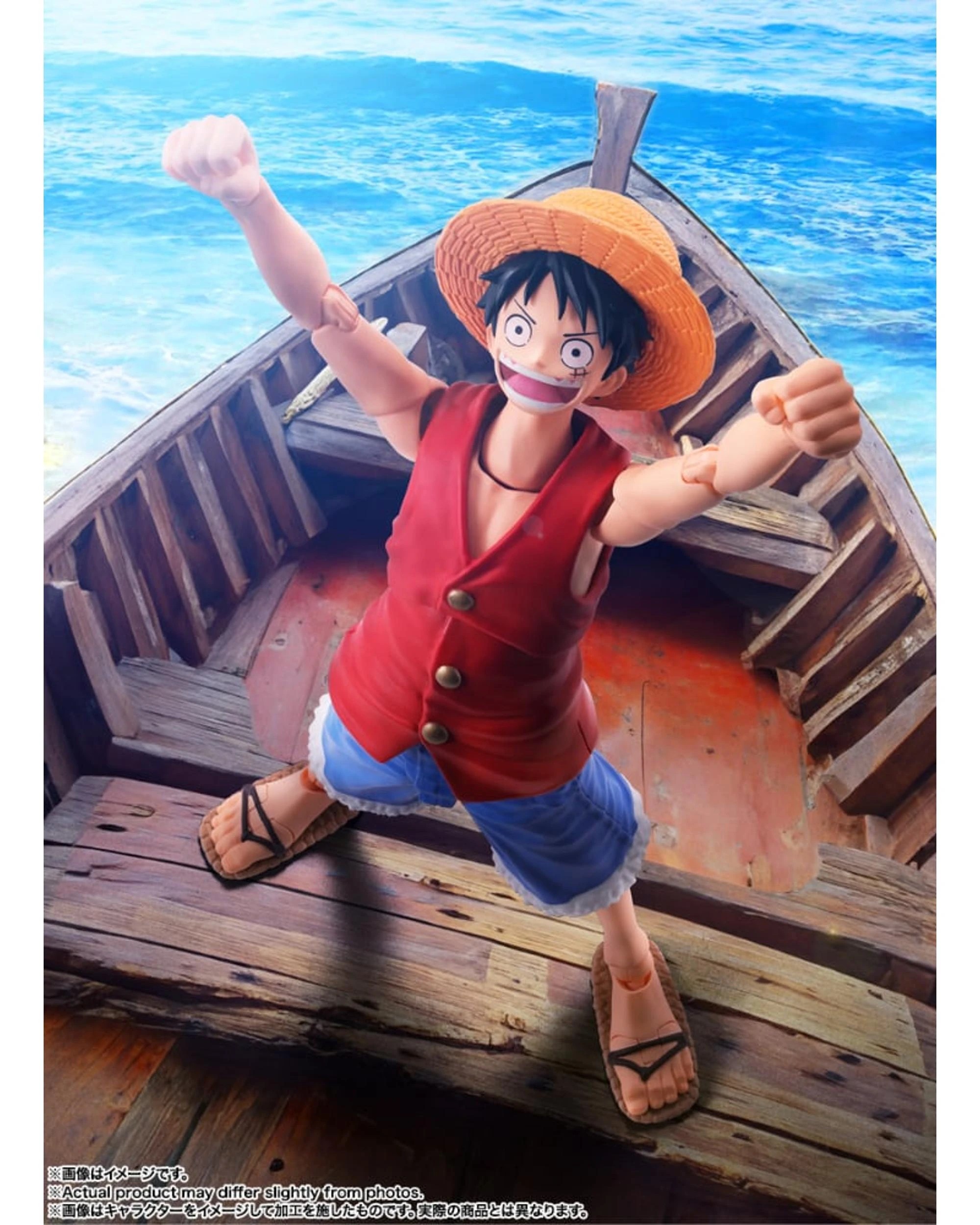 4 S.H.Figuarts One Piece Monkey D Luffy Romance Dawn Figure, 4 of 10