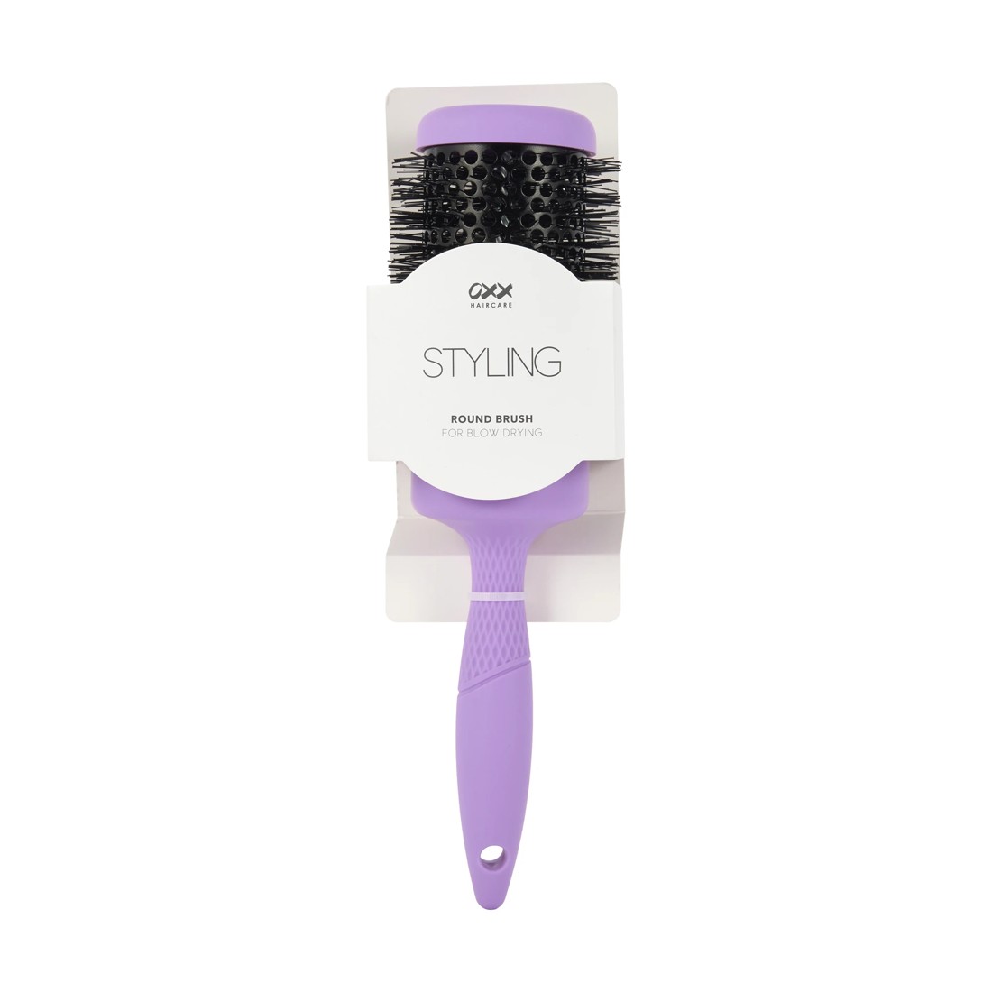 5 OXX Haircare Styling Round Brush - Purple, 5 of 5