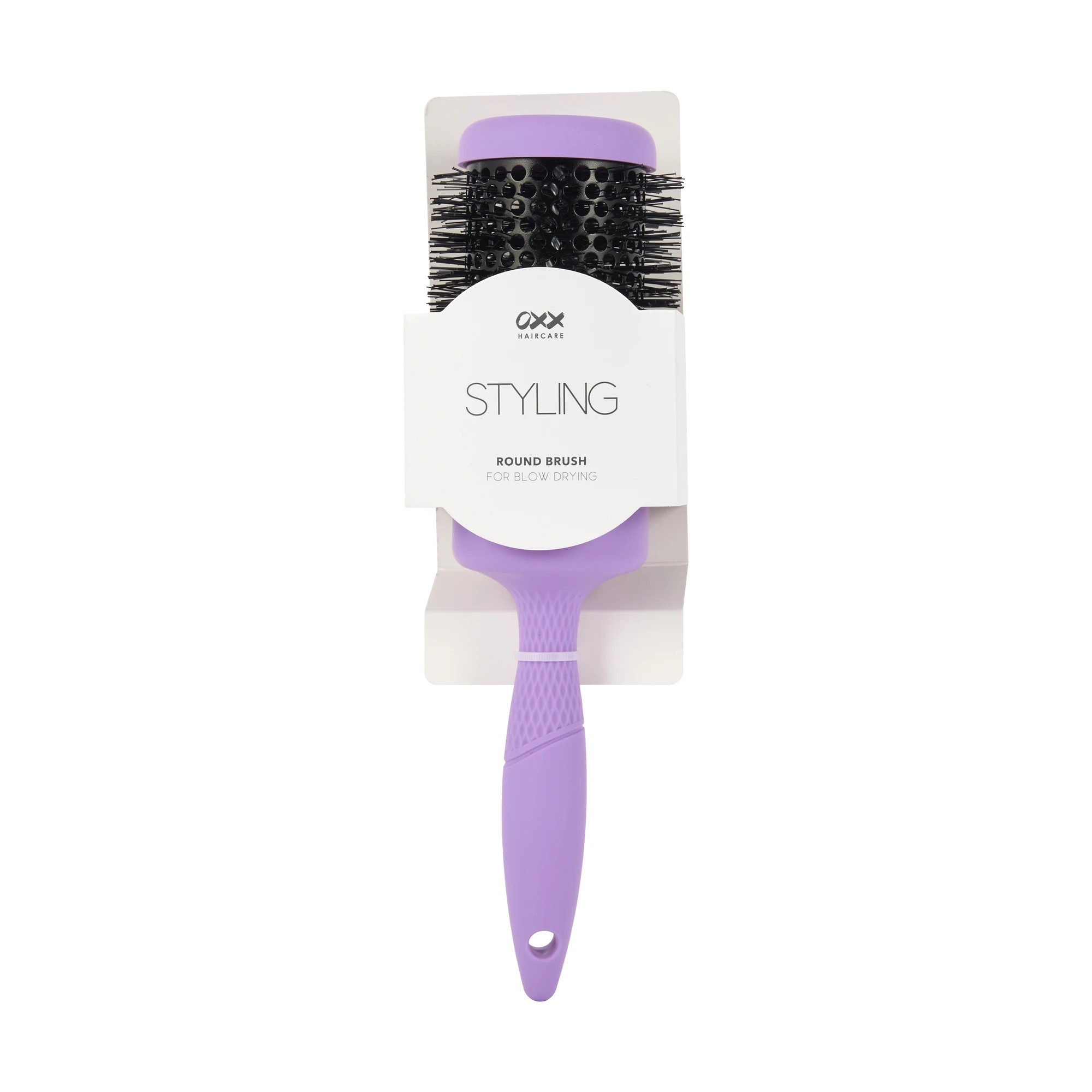 5 OXX Haircare Styling Round Brush - Purple, 5 of 5