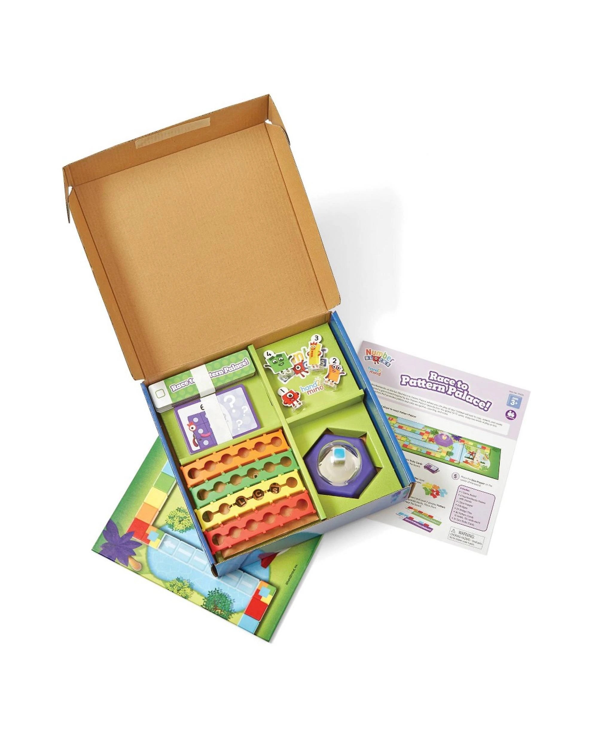 7 Numberblocks Race to Pattern Palace Board Game, 7 of 7