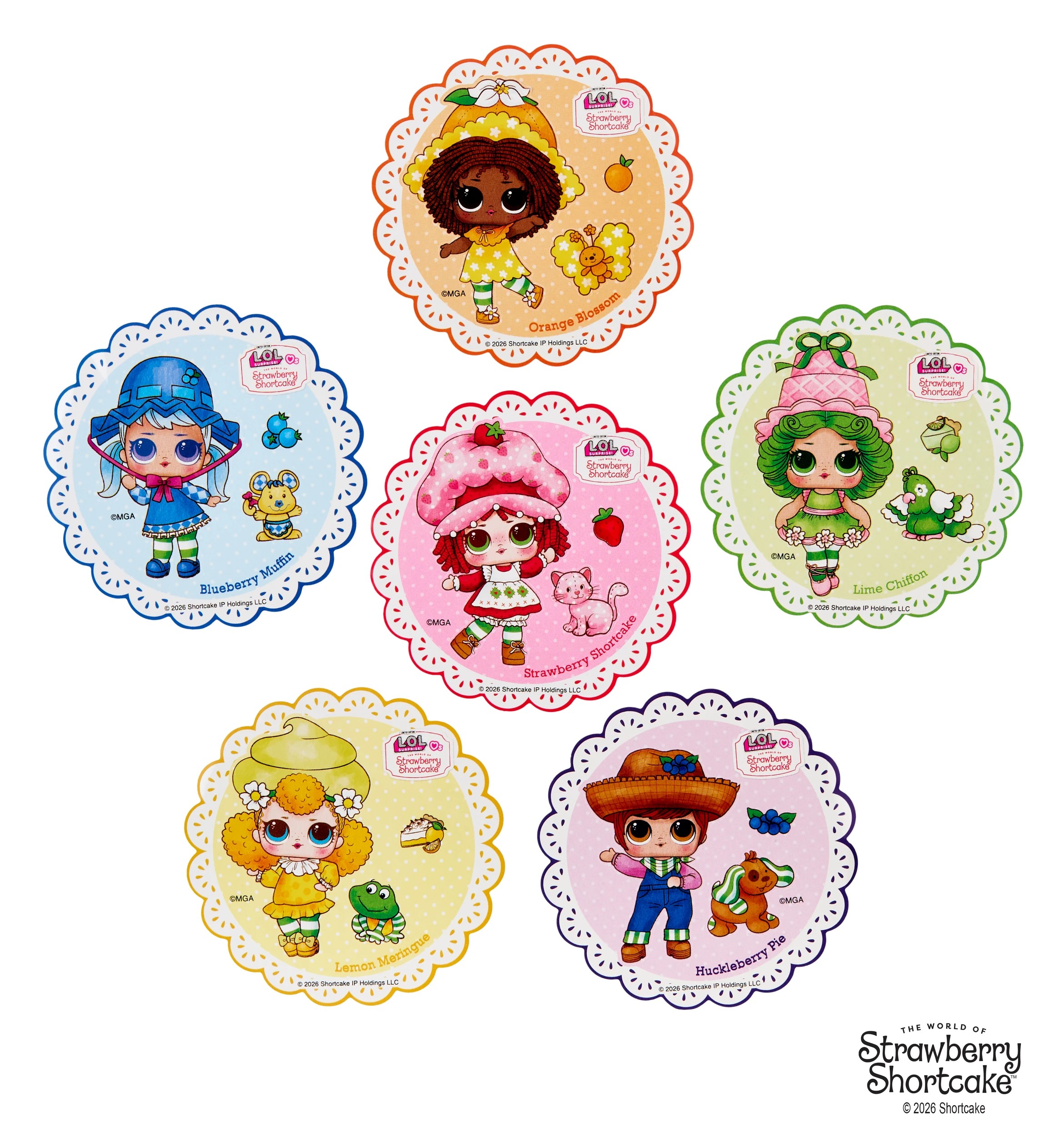 4 L.O.L. Surprise! L.O.L. Surprise Loves Strawberry Shortcake Tots - Assorted - Multi, 4 of 9