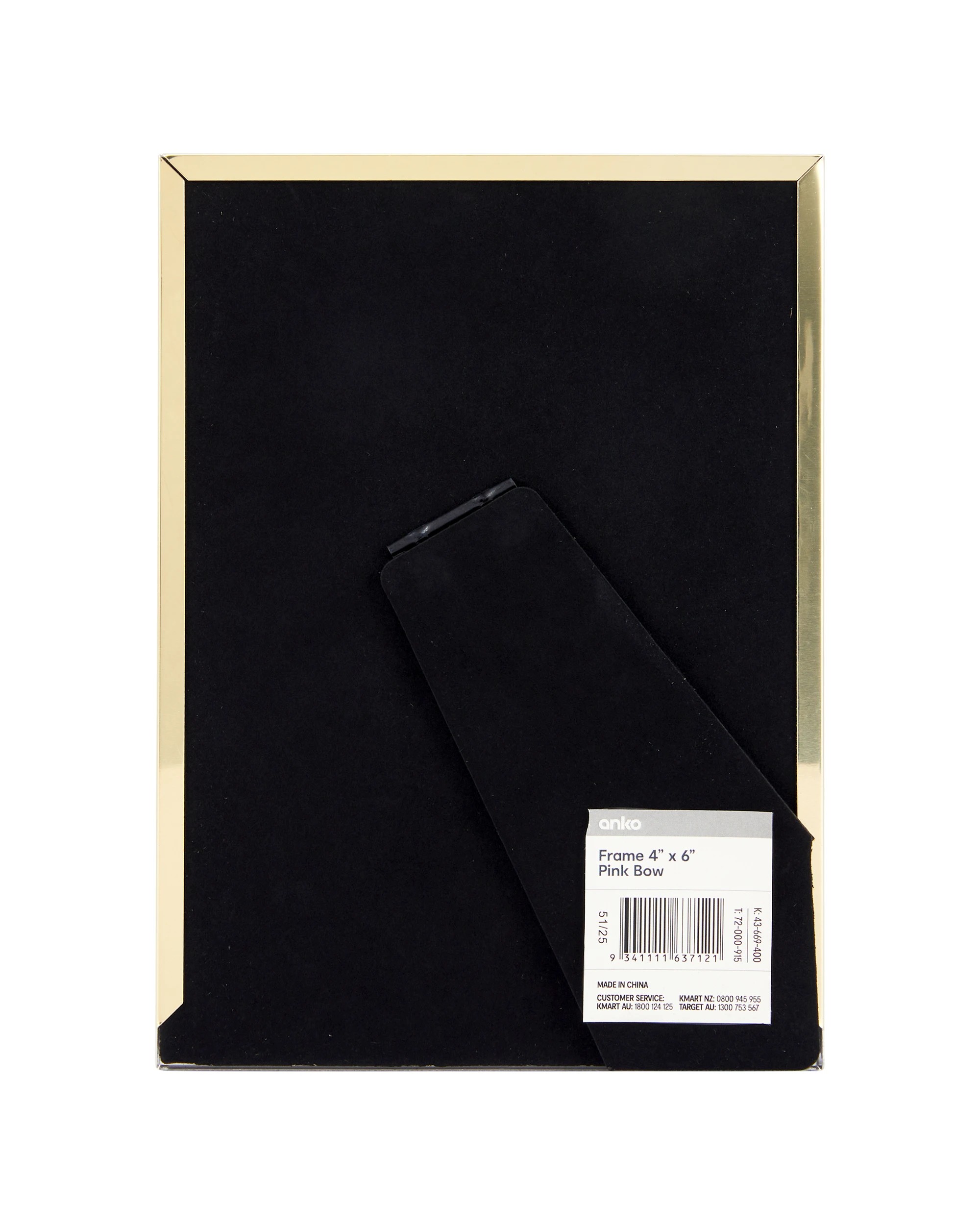 5 Bow Photo Frame - 4in. x 6in., Pink, 5 of 5