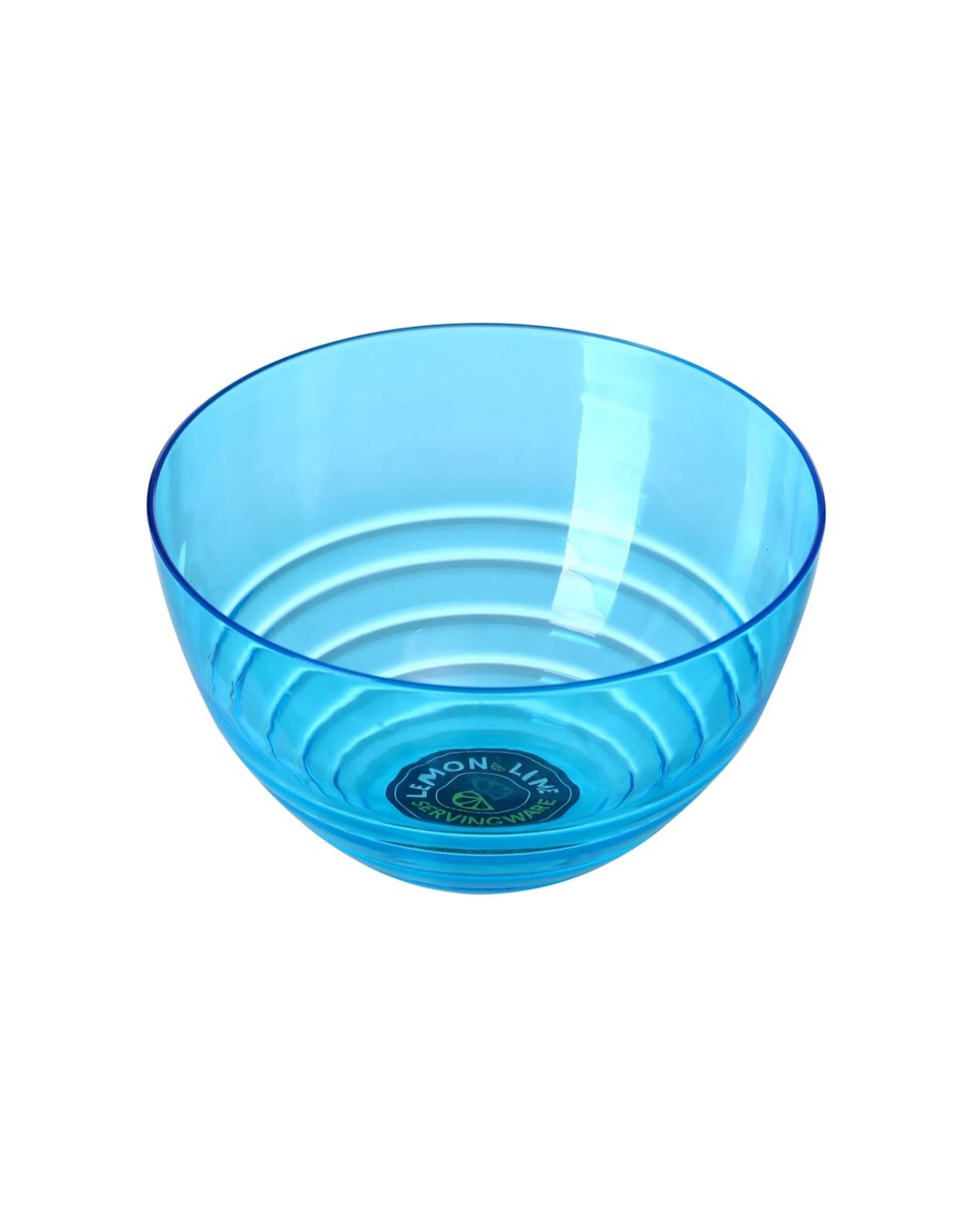 3 Lemon & Lime 6pk 14cm Wave Deco Serving Bowls Set - Multi, 3 of 8