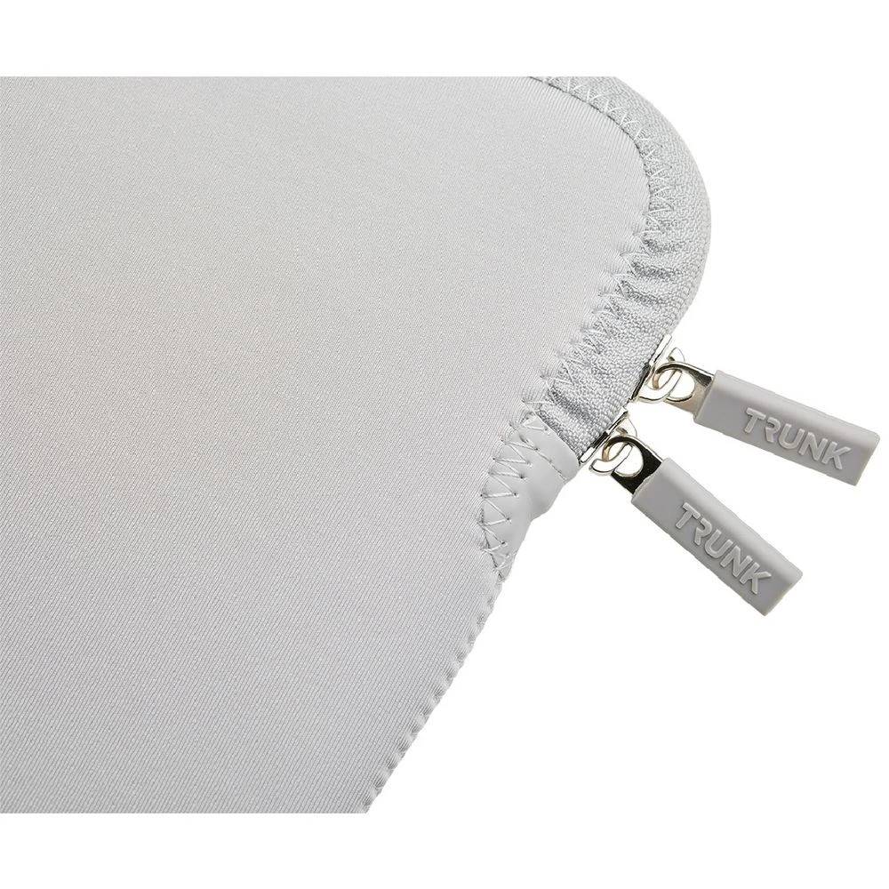3 TRUNK Neoprene Laptop Sleeve 14" Silver, 3 of 7