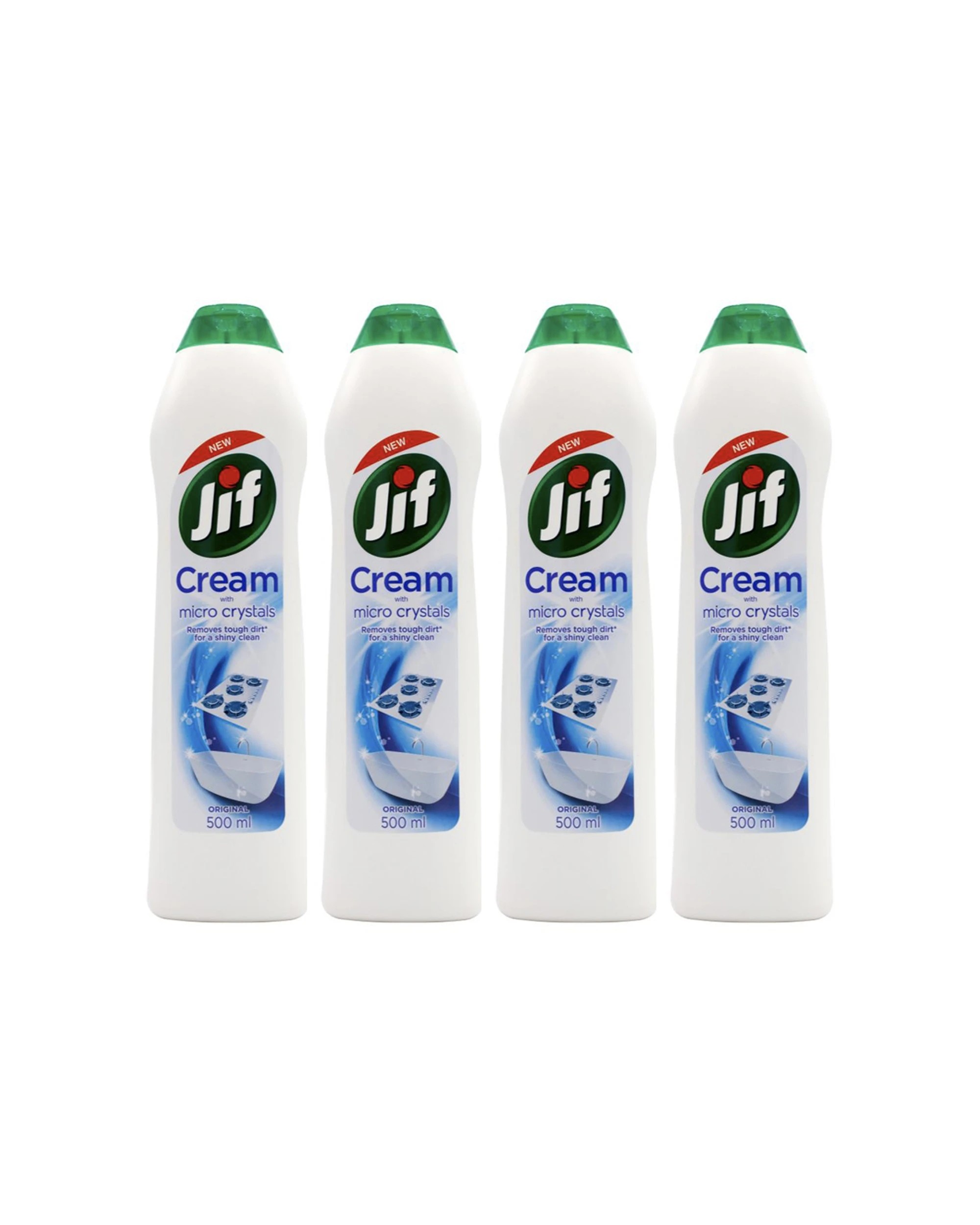 1 Jif With Micro Crystals Original 4 Pack 500ml - Multi, 1 of 1