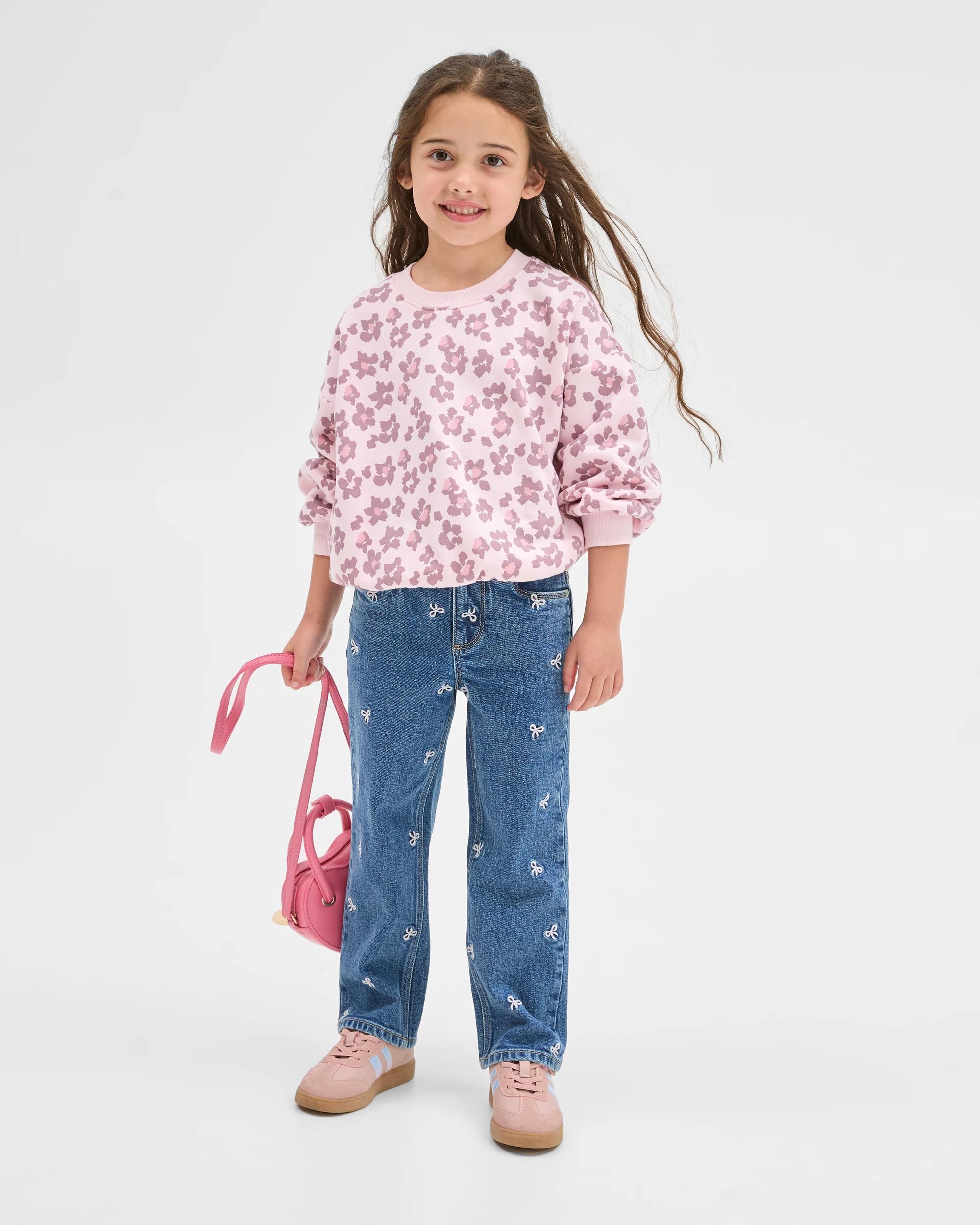 1 Target Denim Straight Leg Denim Jeans DARK BLUE, 1 of 7