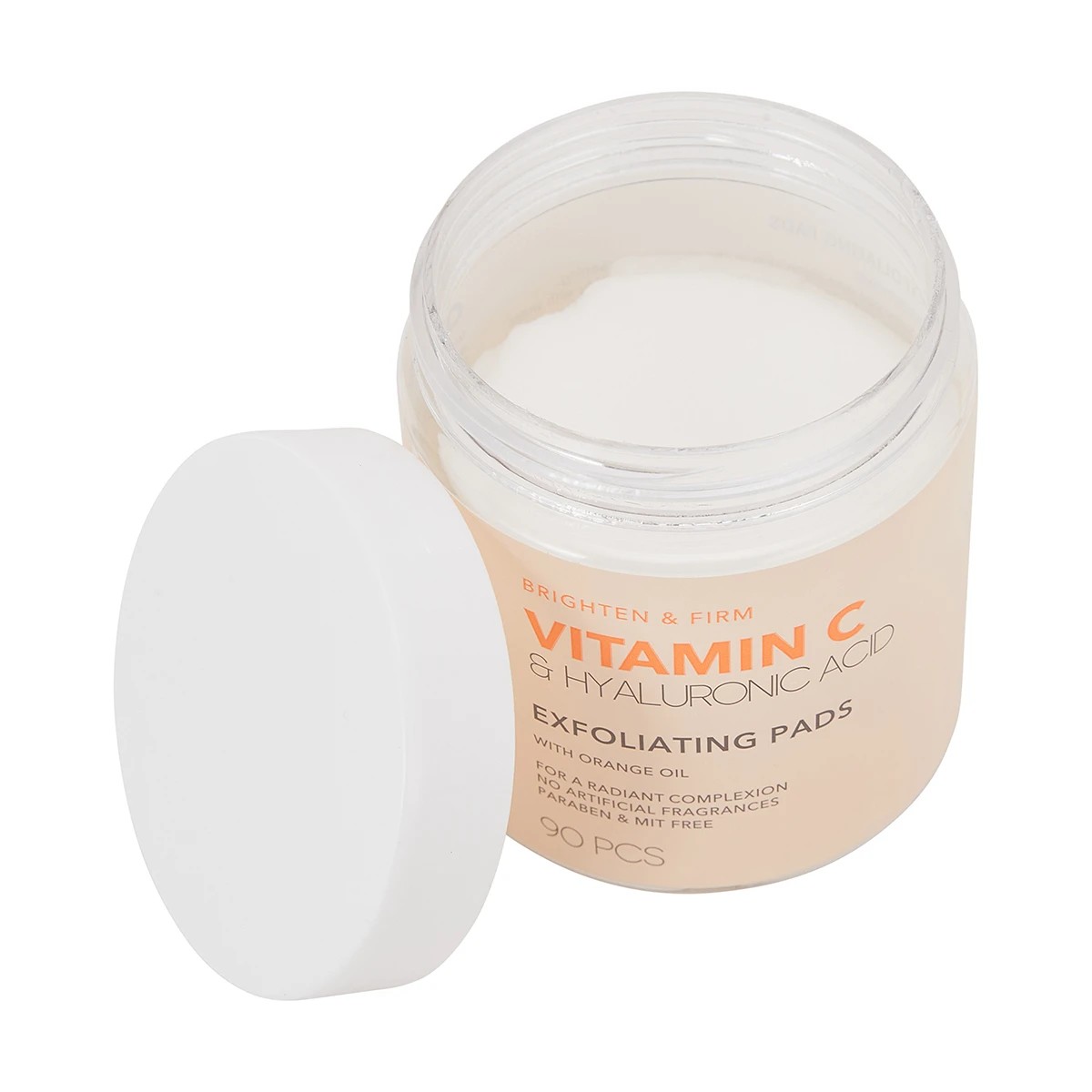 3 90 Piece Vitamin C and Hyaluronic Acid Exfoliating Pads, 3 of 6