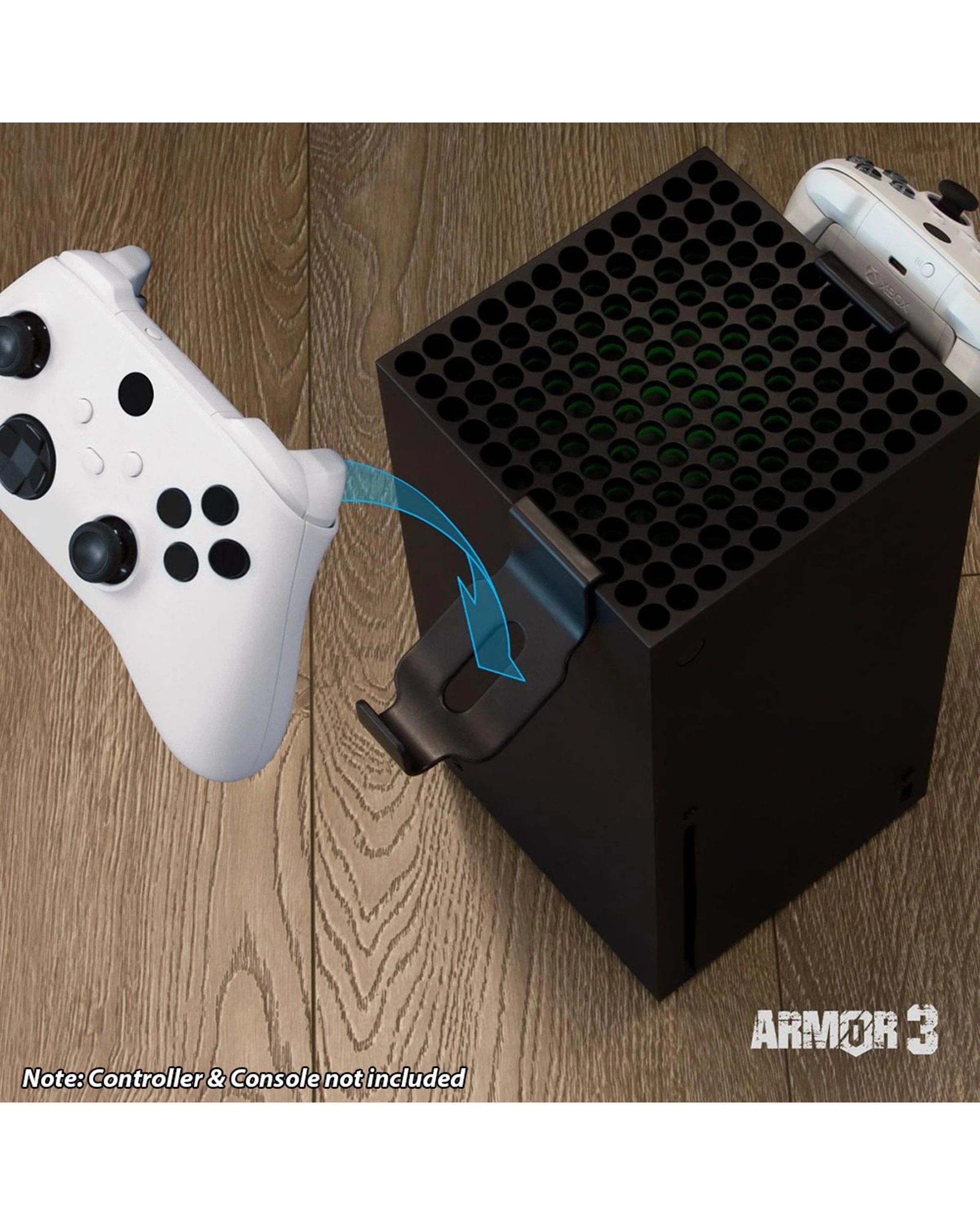 3 Armor3 Console Controller and Headset Controller 2 Pack - Black, 3 of 5