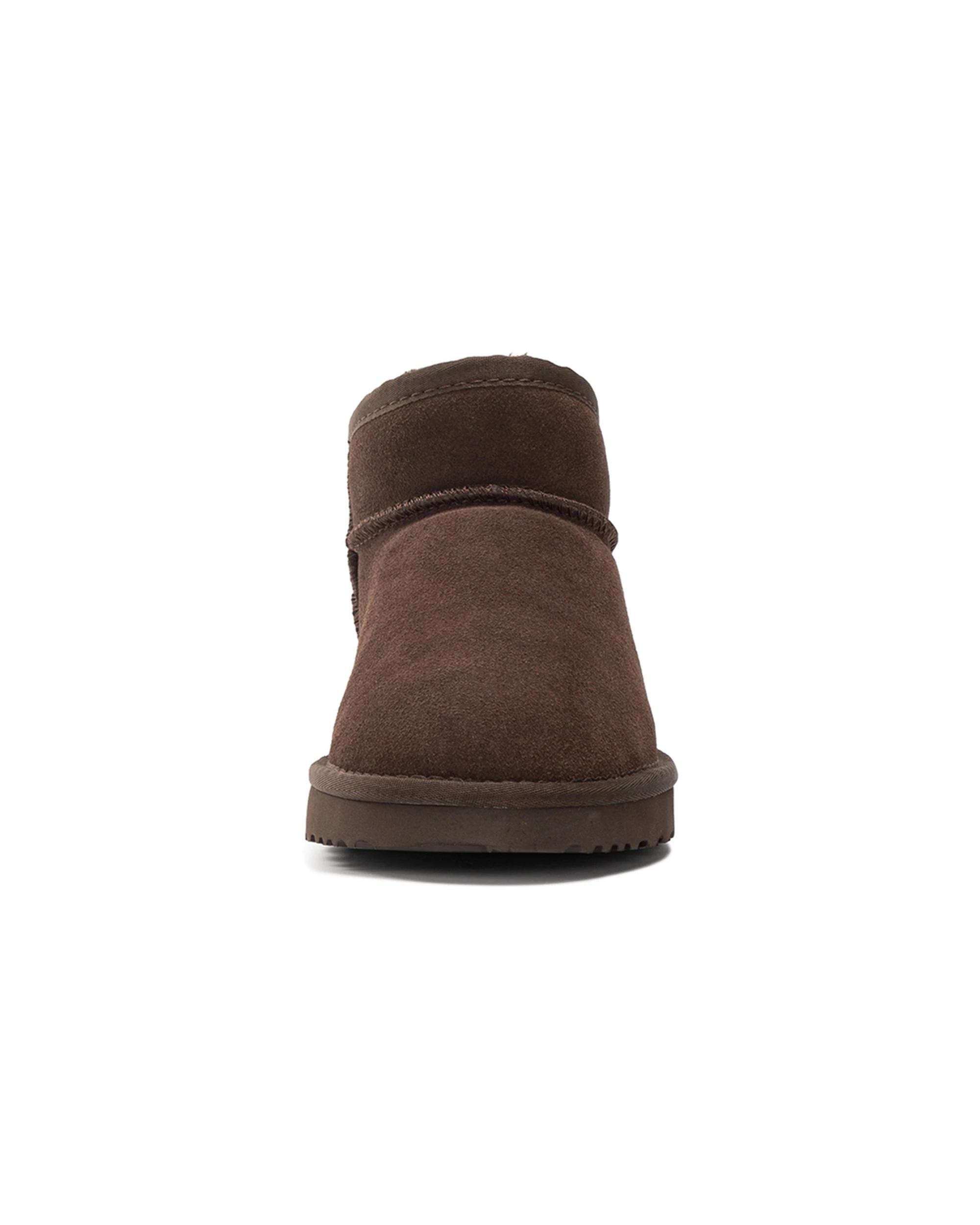 4 AUS WOOLI Airlie Premium Sheepskin Ultra Mini UGG CHOCOLATE, 4 of 7