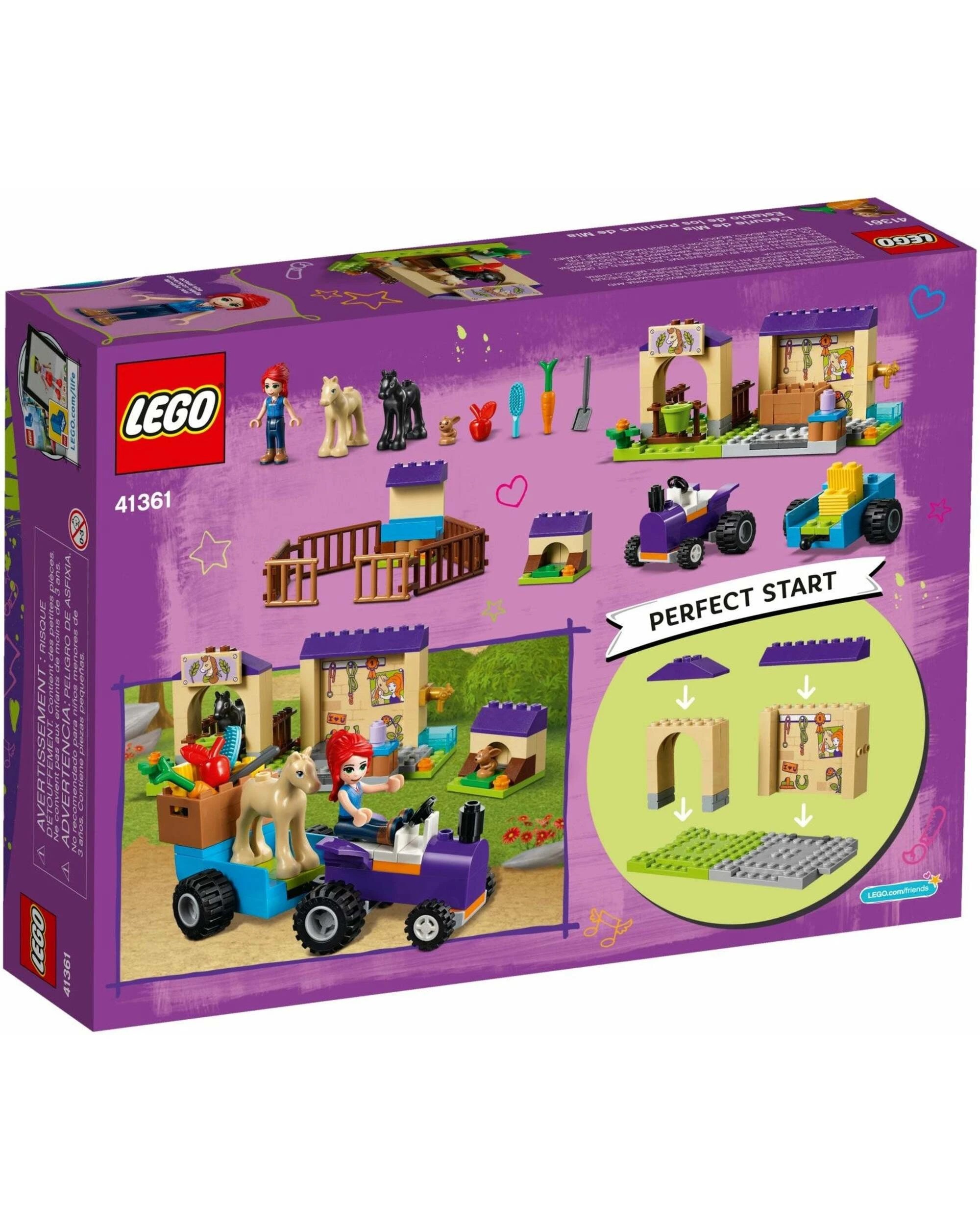 4 LEGO Friends Mia's Foal Stable 41361, 4 of 5