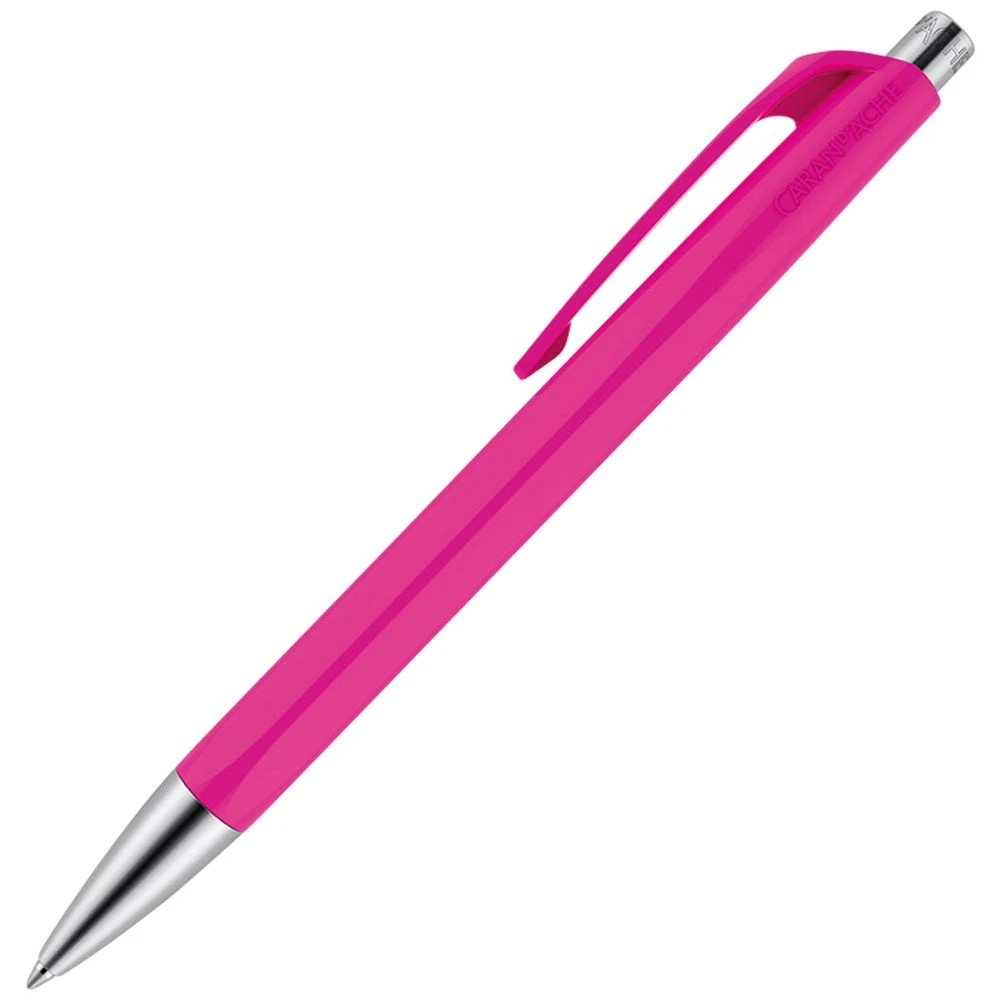 1 Caran d’Ache 888 Infinite Ballpoint Pen Ruby Pink, 1 of 3