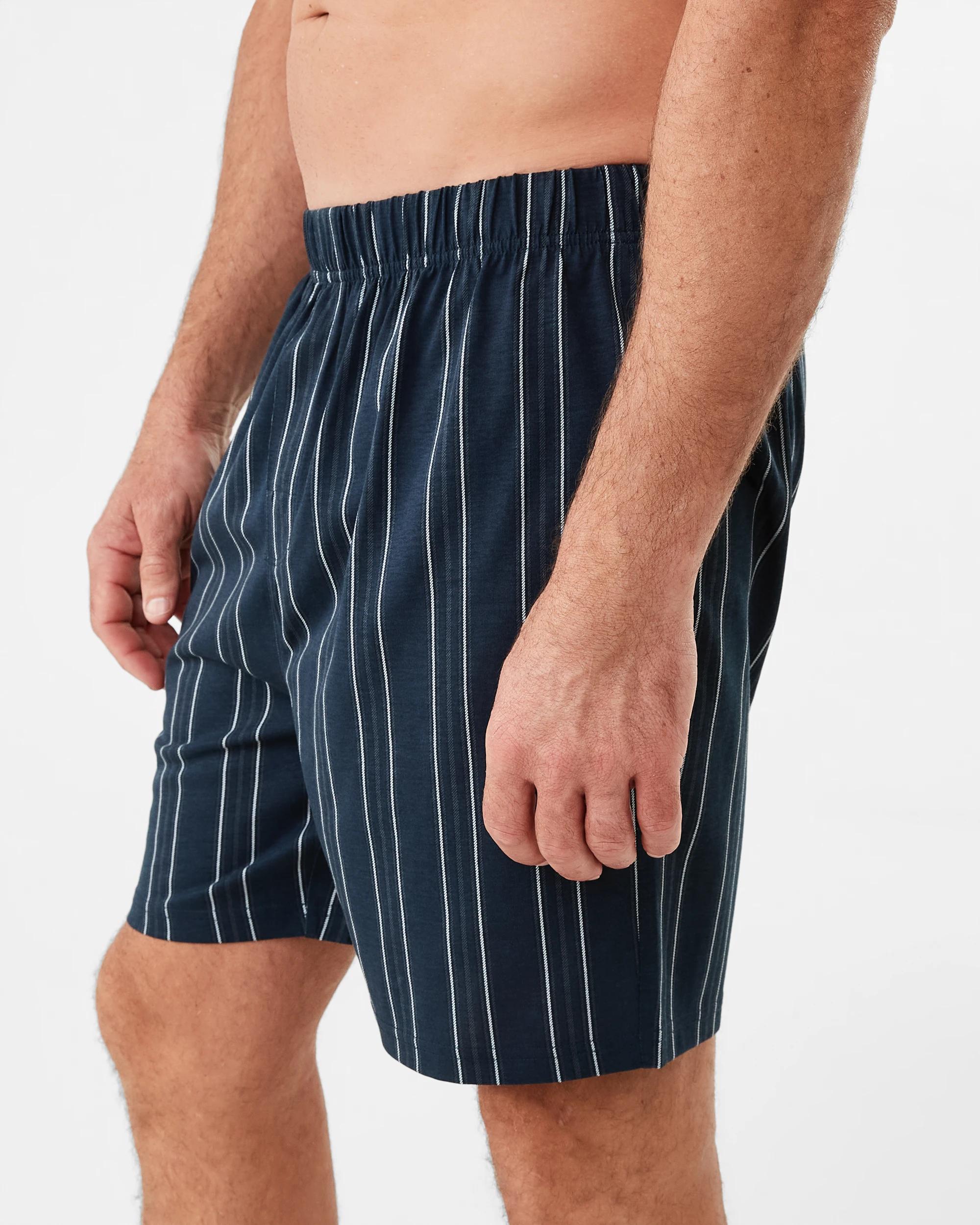 2 Knit Print Shorts Ny Stripe, 2 of 6