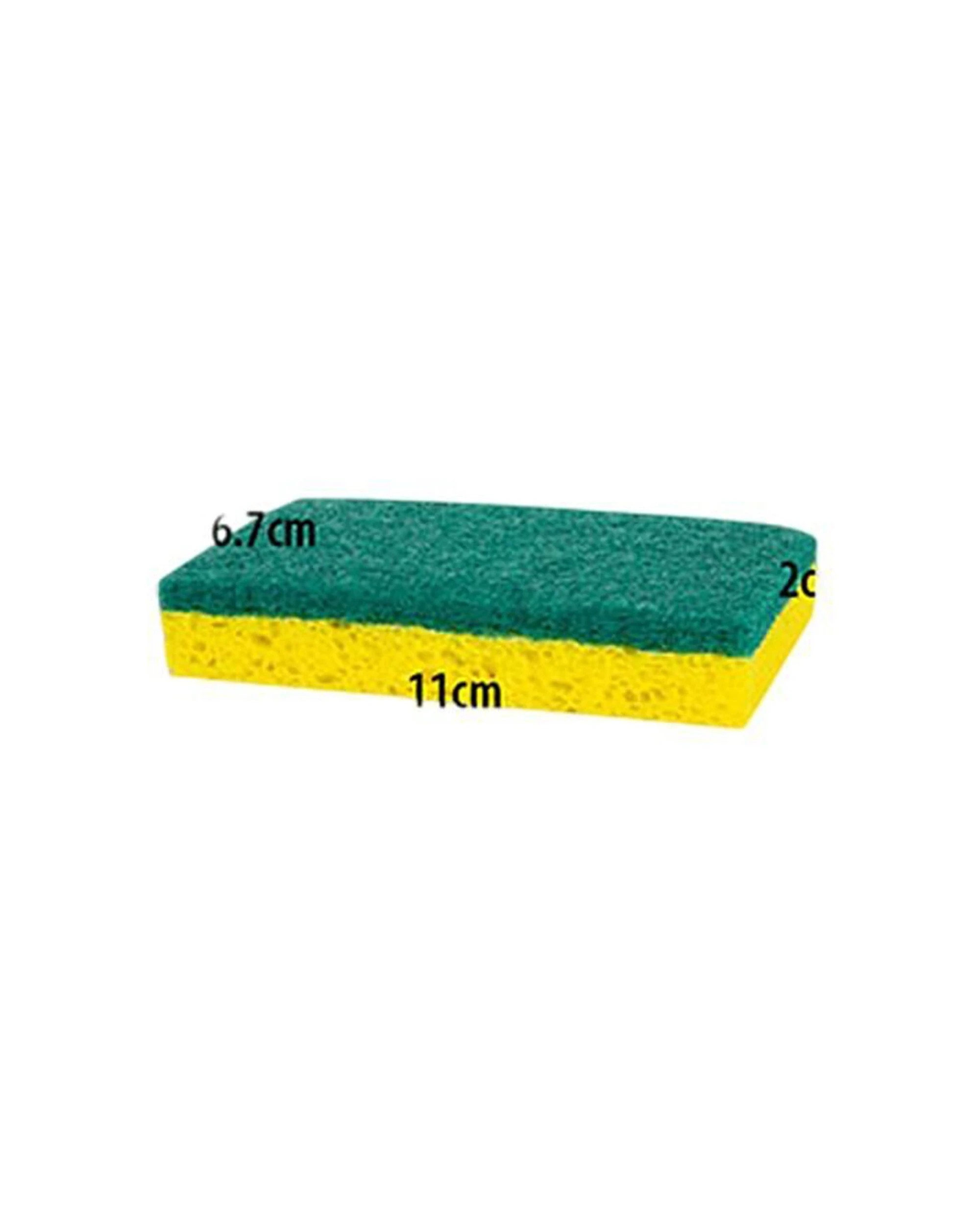 3 Fresh Start 5x 6pc Heavy Duty Cellulose Dishwashing Sponge Scour Pad Value - Multi, 3 of 5