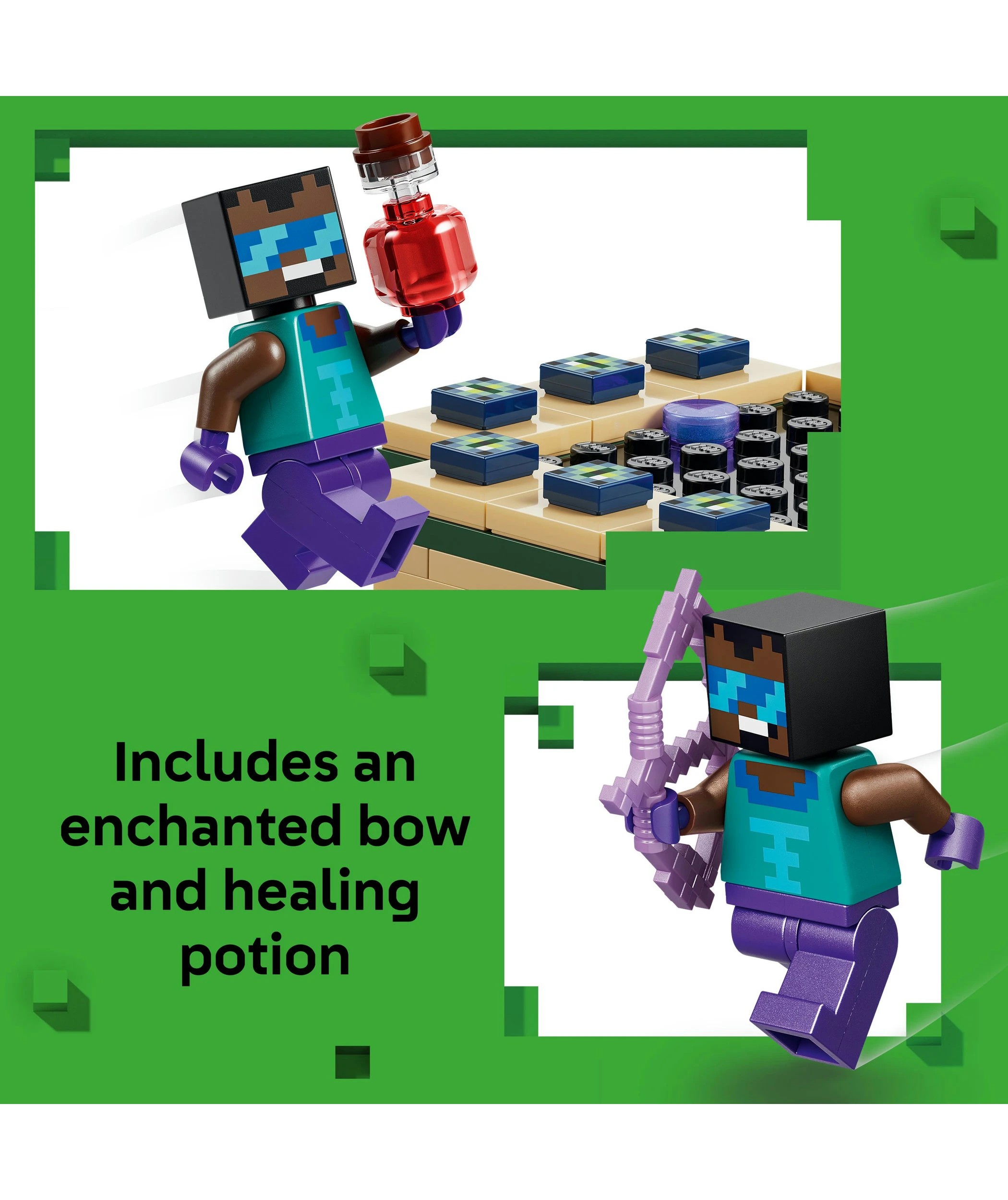 4 LEGO Minecraft Nether & End Portal Journey 21584, 4 of 10