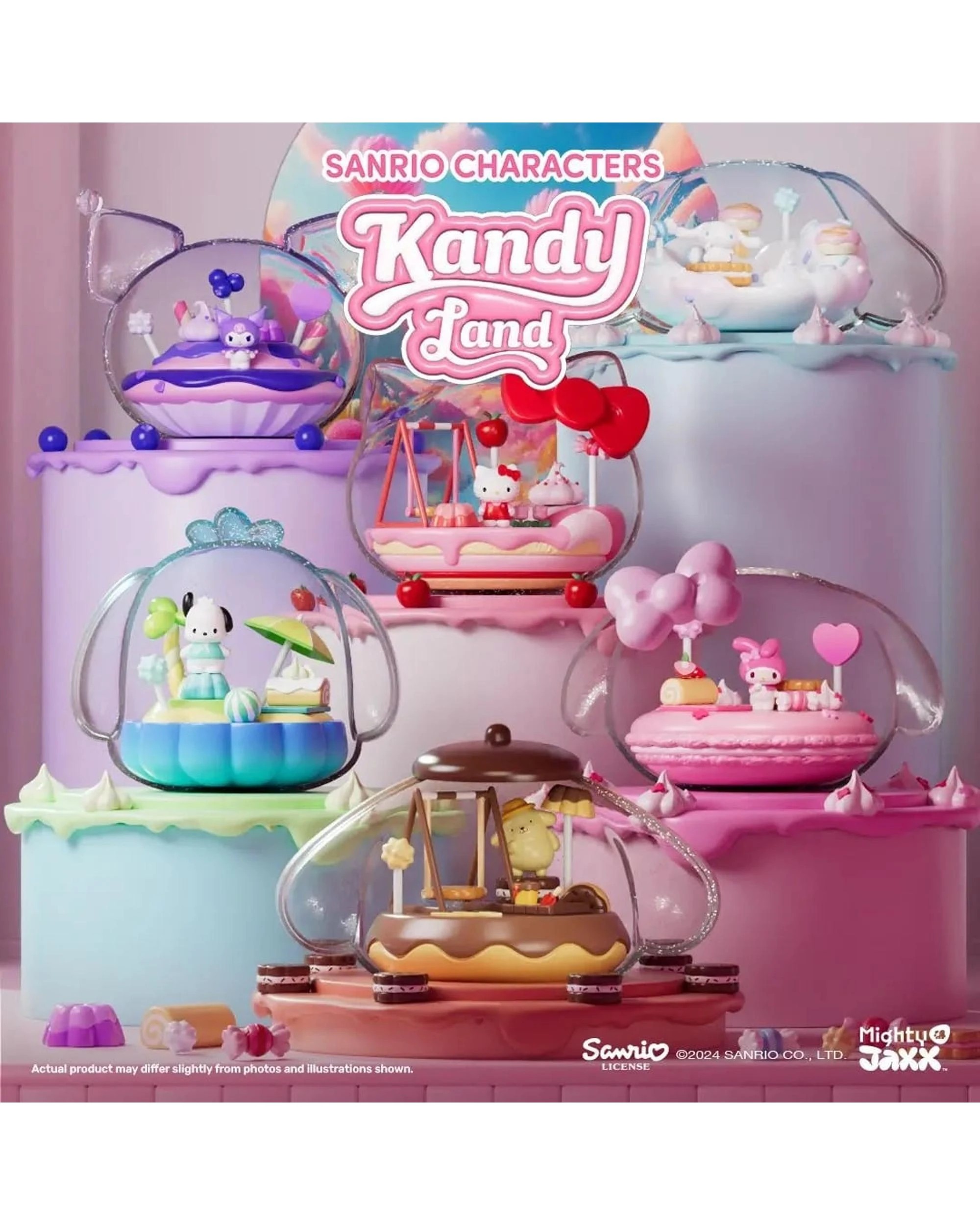 6 Mighty Jaxx Kandyland Sanrio Pompompurin 6 inch Collectable Diorama, 6 of 6
