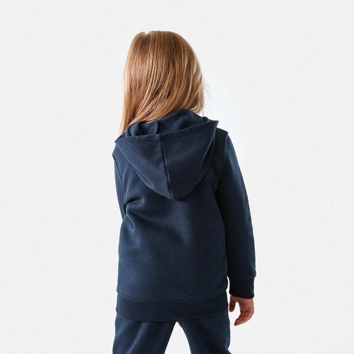 3 Plain Zip Through Hoodie Harb Navy, 3 of 10