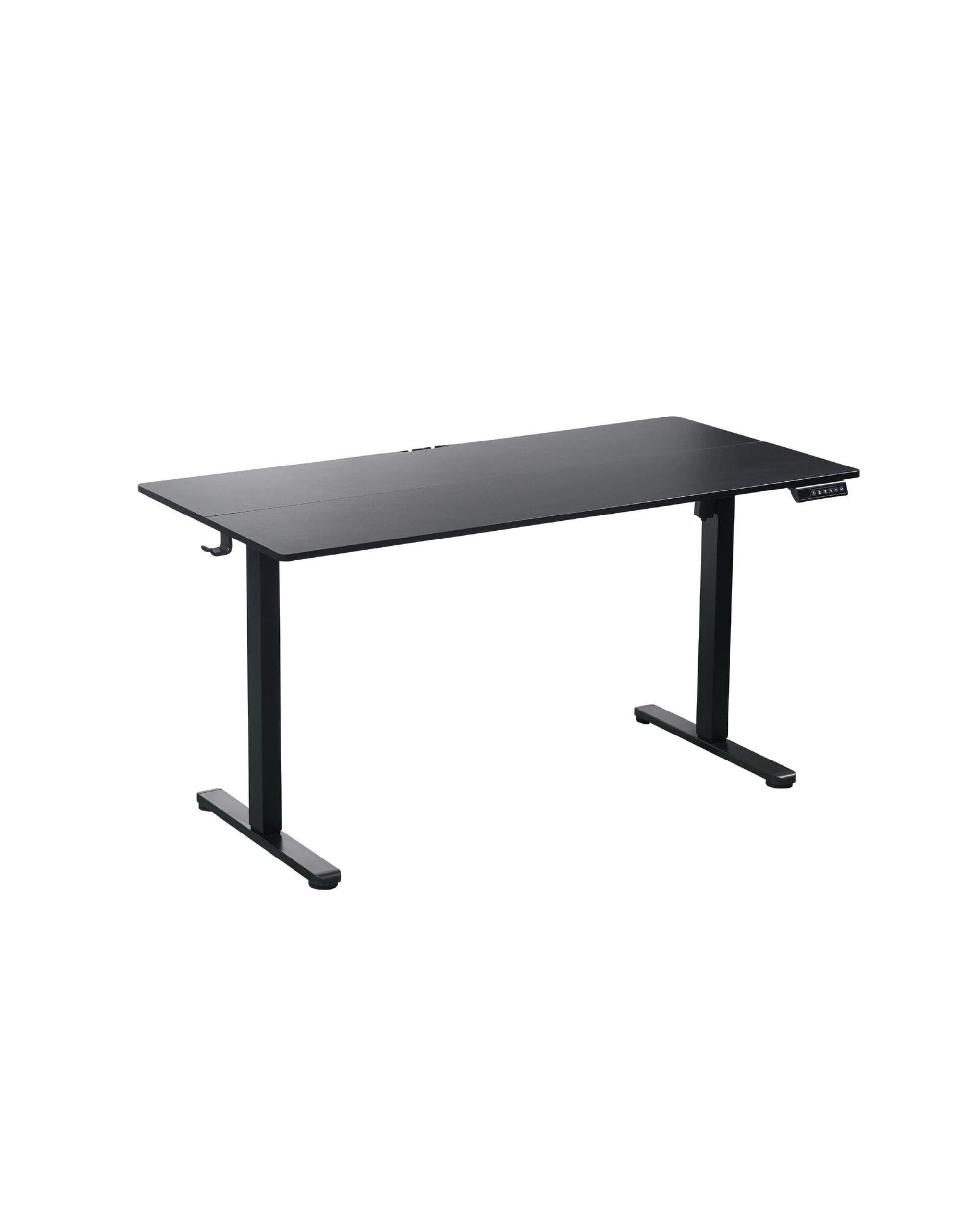 1 BR Home Height Adjustable Electric Standing Desk with Motorised Mechanism, 140 x 70cm, 1 of 8