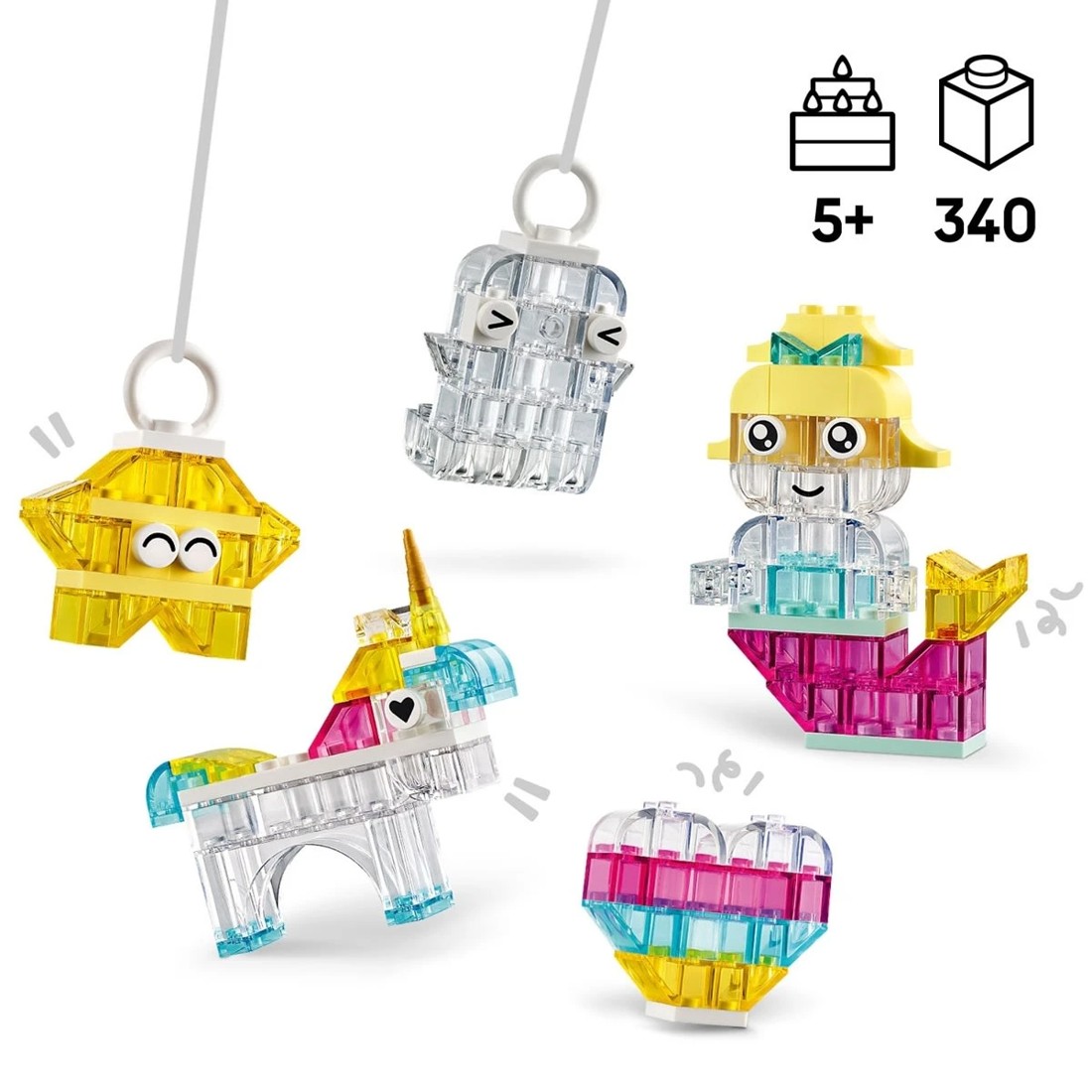 8 LEGO Classic Magical Transparent Box 11040, 8 of 9