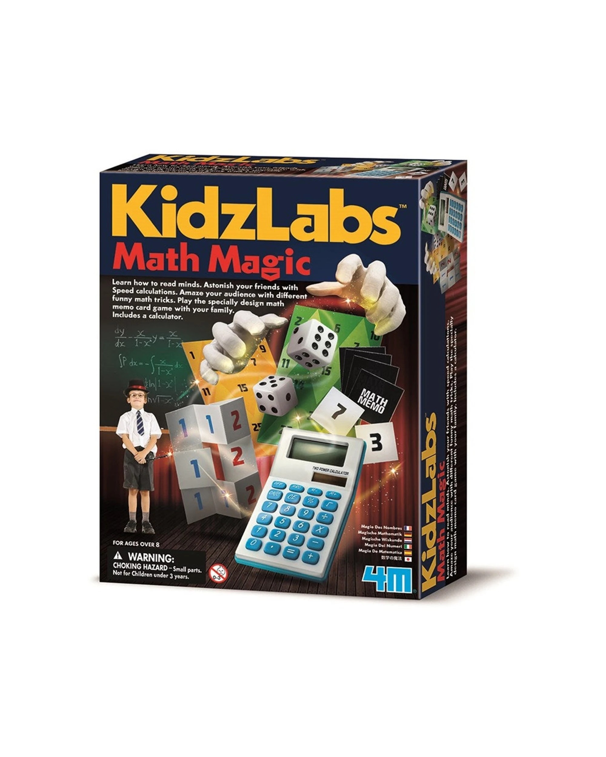 1 4M KidzLabs Math Magic Calculation Trick Card Game Kids Interactive Fun Toy, 1 of 2